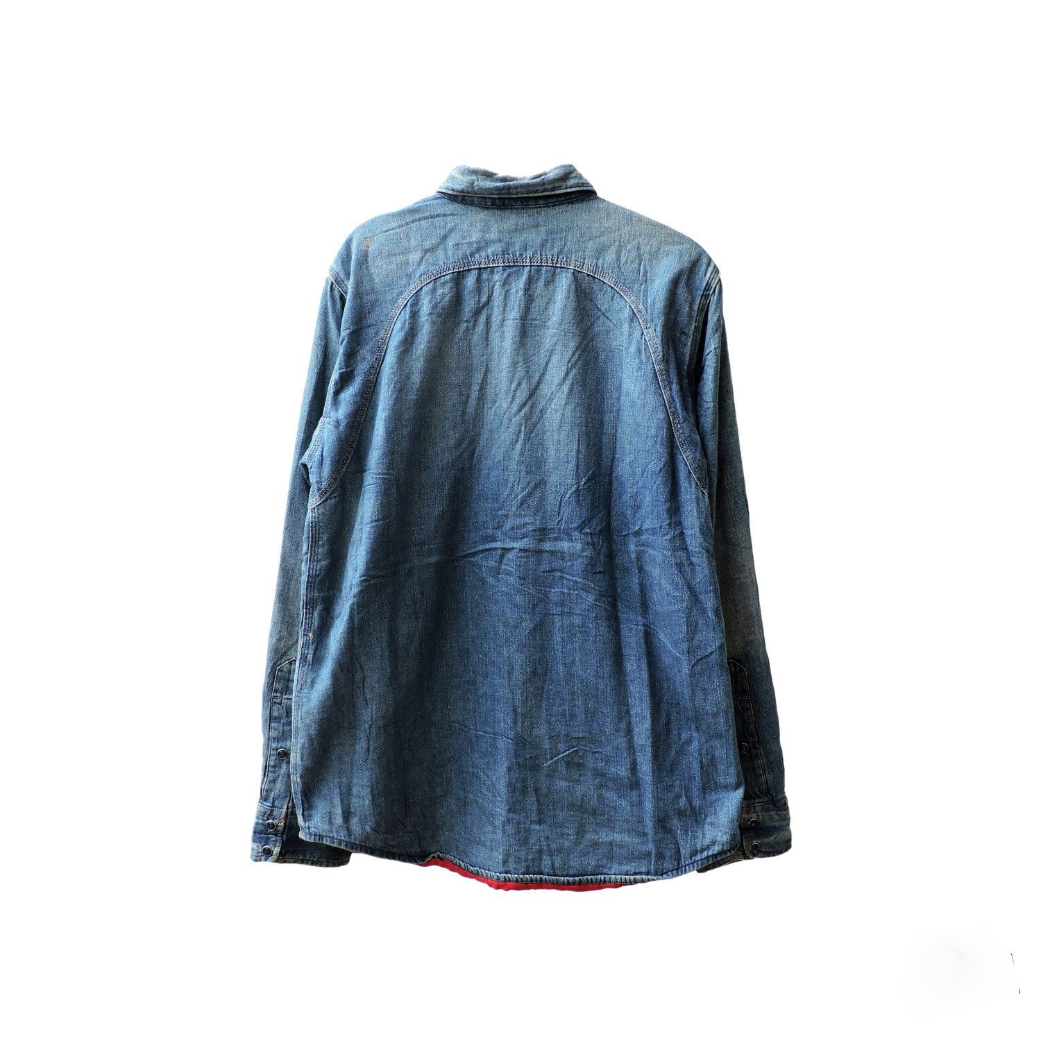 Blue Blue Japan Blue Blue Japan Shirt Jacket Size US L / EU 52-54 / 3 - 2 Thumbnail