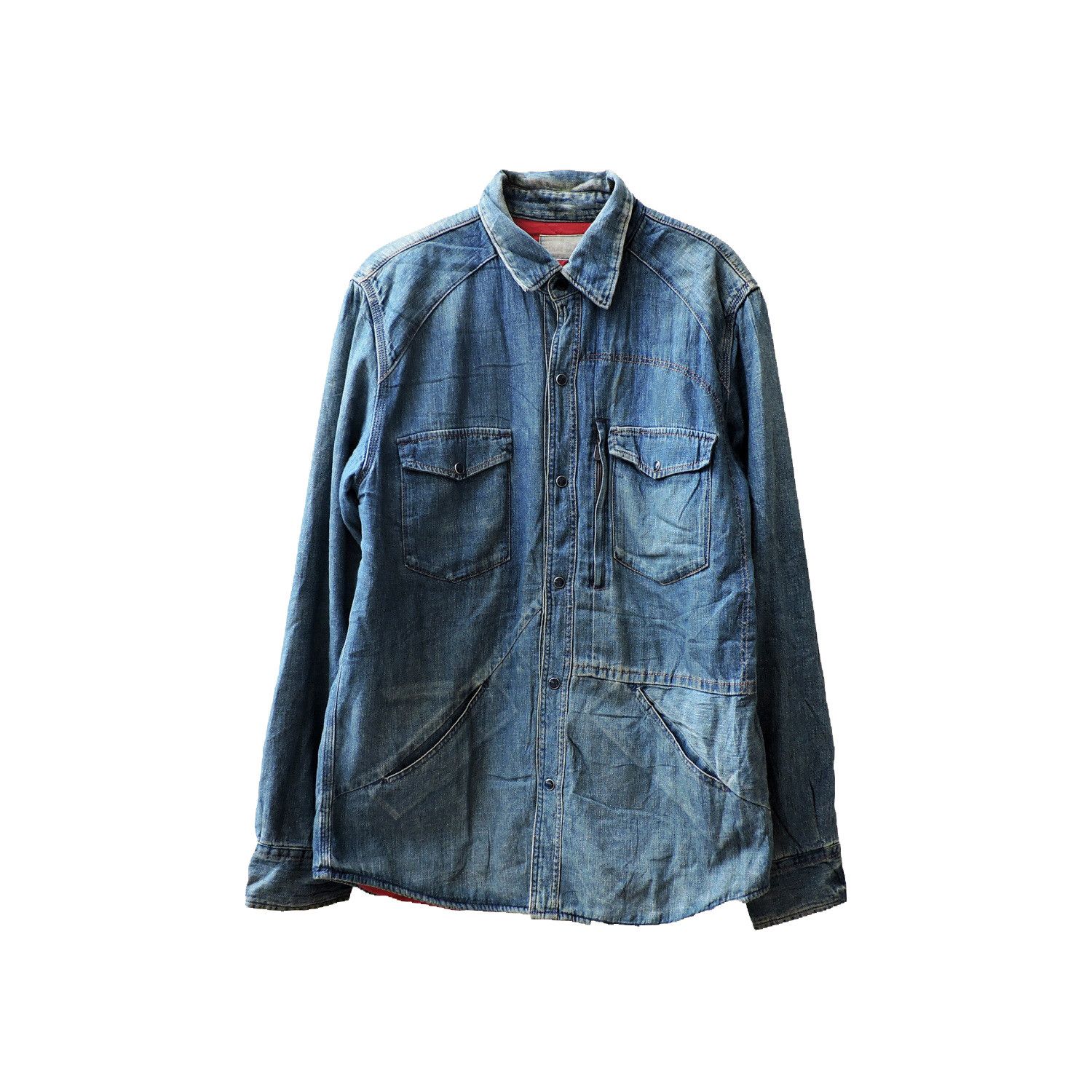Blue Blue Japan Blue Blue Japan Shirt Jacket Size US L / EU 52-54 / 3 - 1 Thumbnail