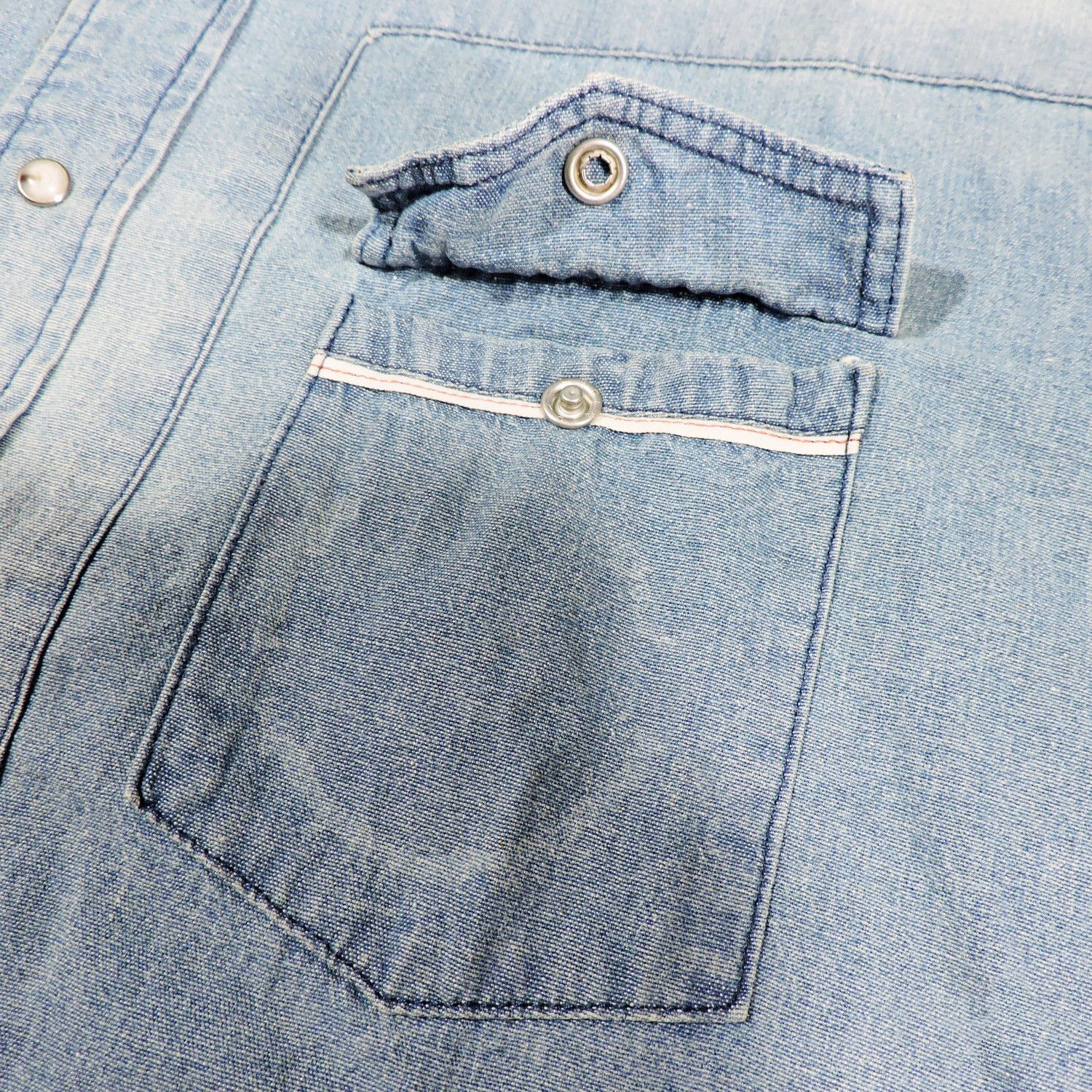 Balmain Balmain Denim Shirt Size US M / EU 48-50 / 2 - 8 Thumbnail