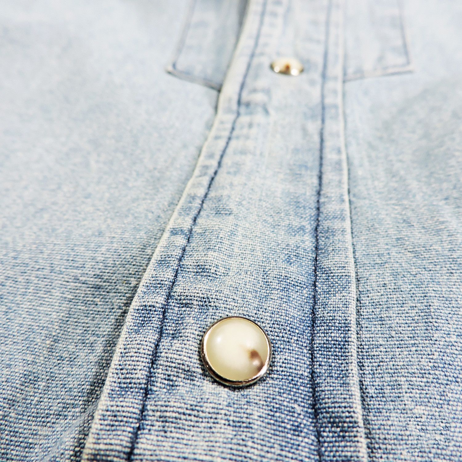 Balmain Balmain Denim Shirt Size US M / EU 48-50 / 2 - 9 Thumbnail