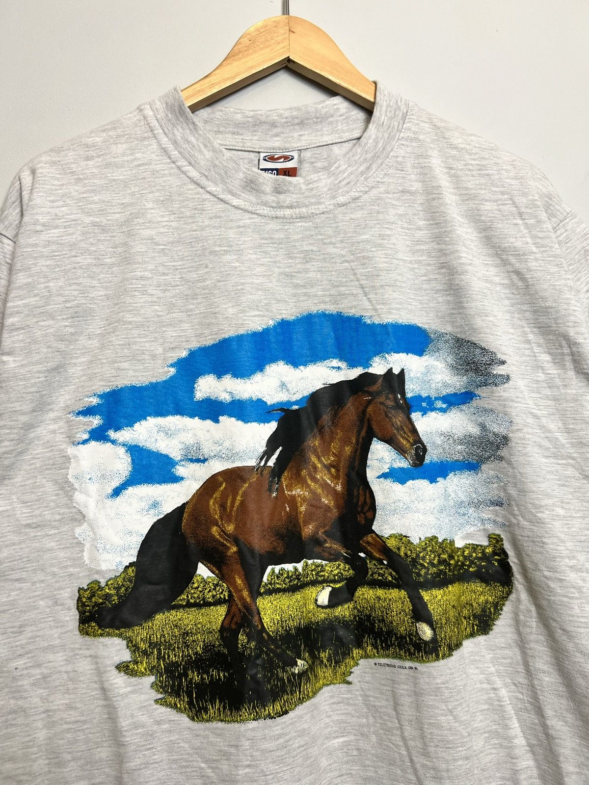 Vintage × WWF Vintage Nature T Shirt Horse Graphic Animal Size XL HYPE Size US XL / EU 56 / 4 - 2 Thumbnail