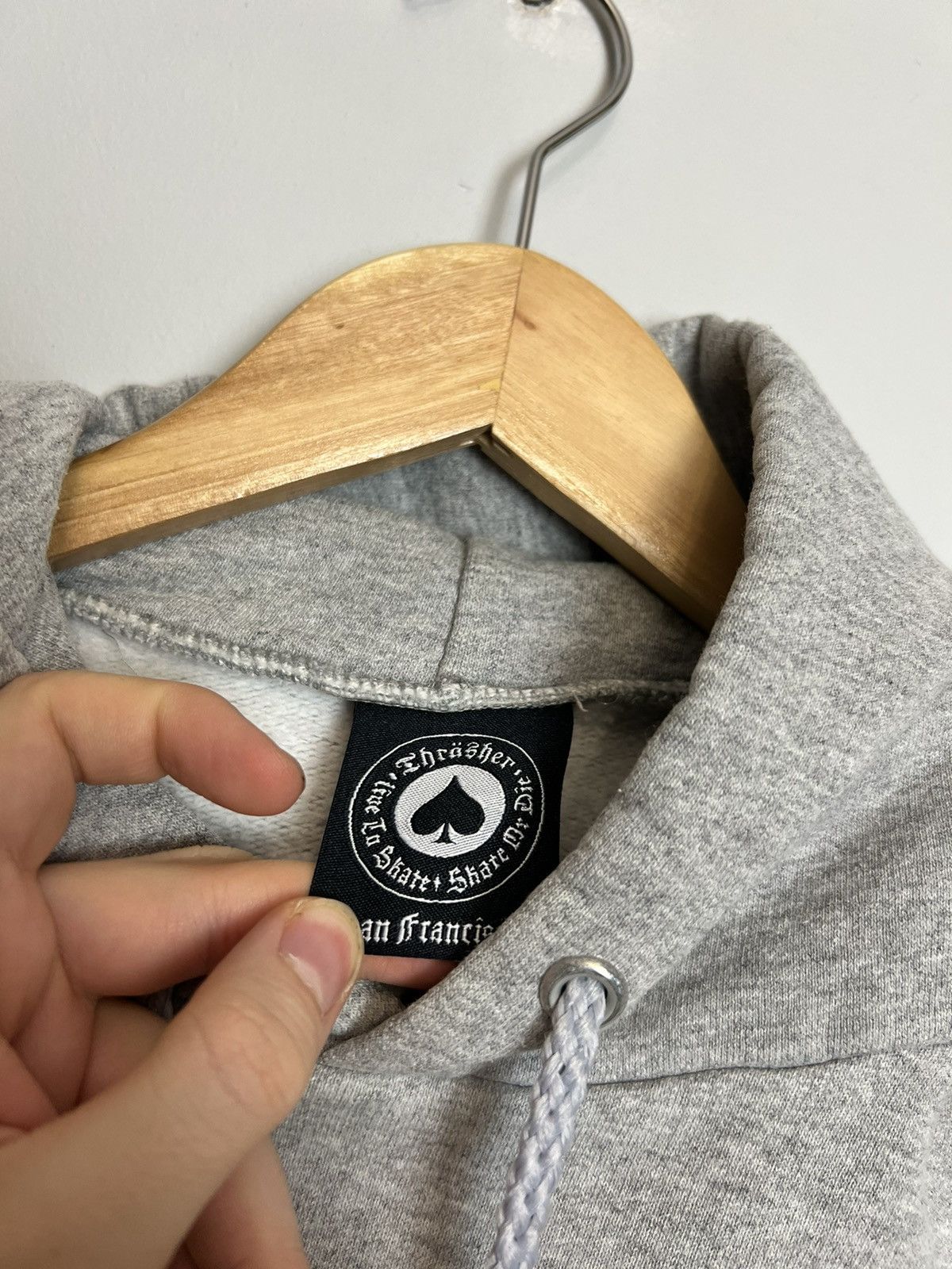 Thrasher Vintage Thrasher Skateboard Magazine Grey Hoodie Small Skate Size US S / EU 44-46 / 1 - 4 Thumbnail