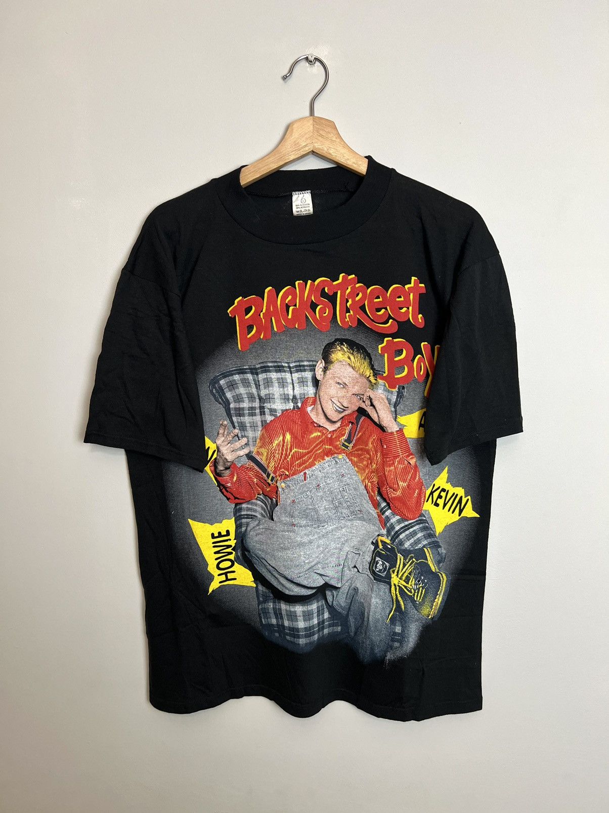 Band Tees Vintage 90s Backstreetboys Pop Band Rare Rap Tee Hype Size US L / EU 52-54 / 3 - 1 Thumbnail