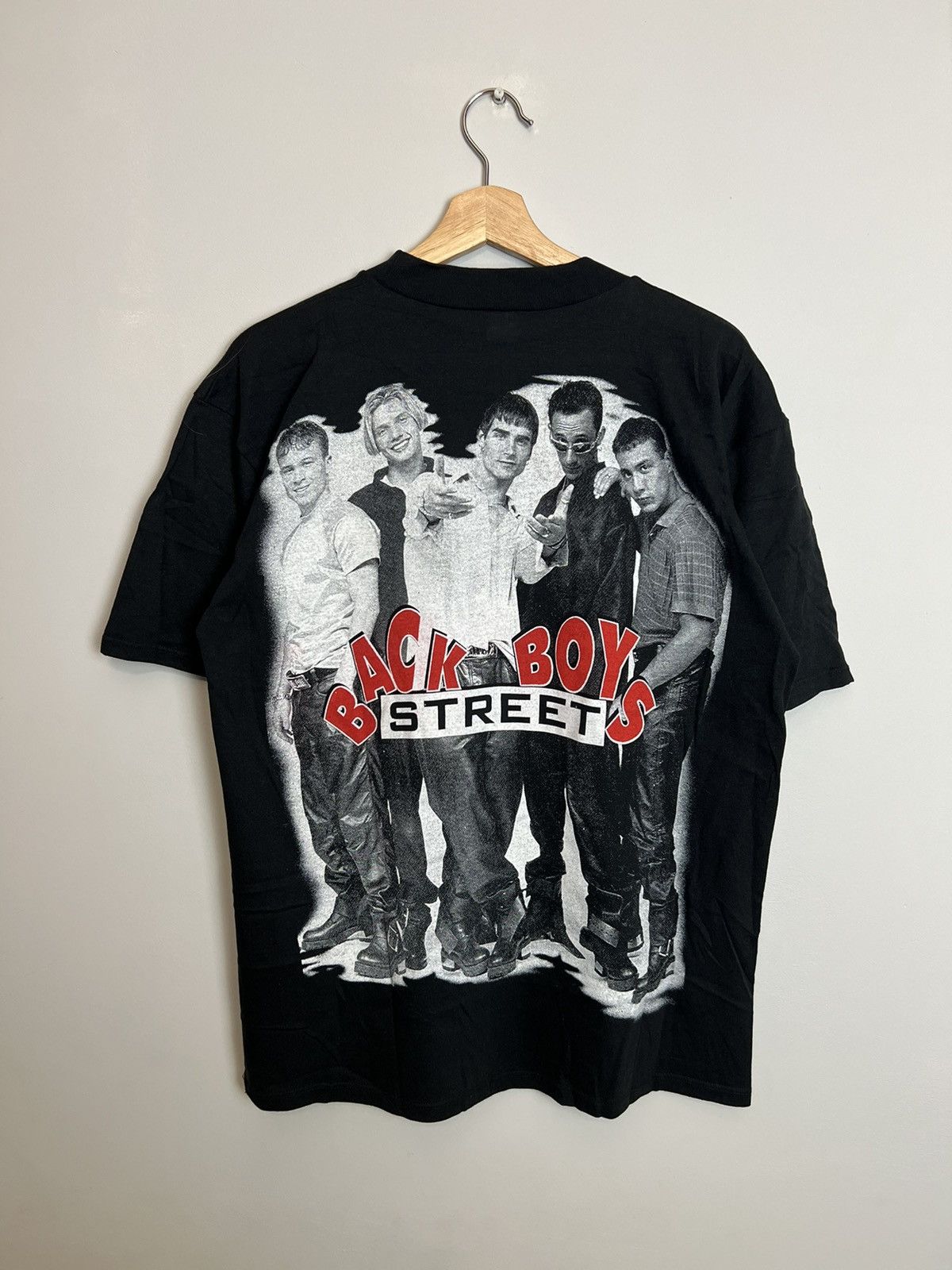 Band Tees Vintage 90s Backstreetboys Pop Band Rare Rap Tee Hype Size US L / EU 52-54 / 3 - 2 Thumbnail