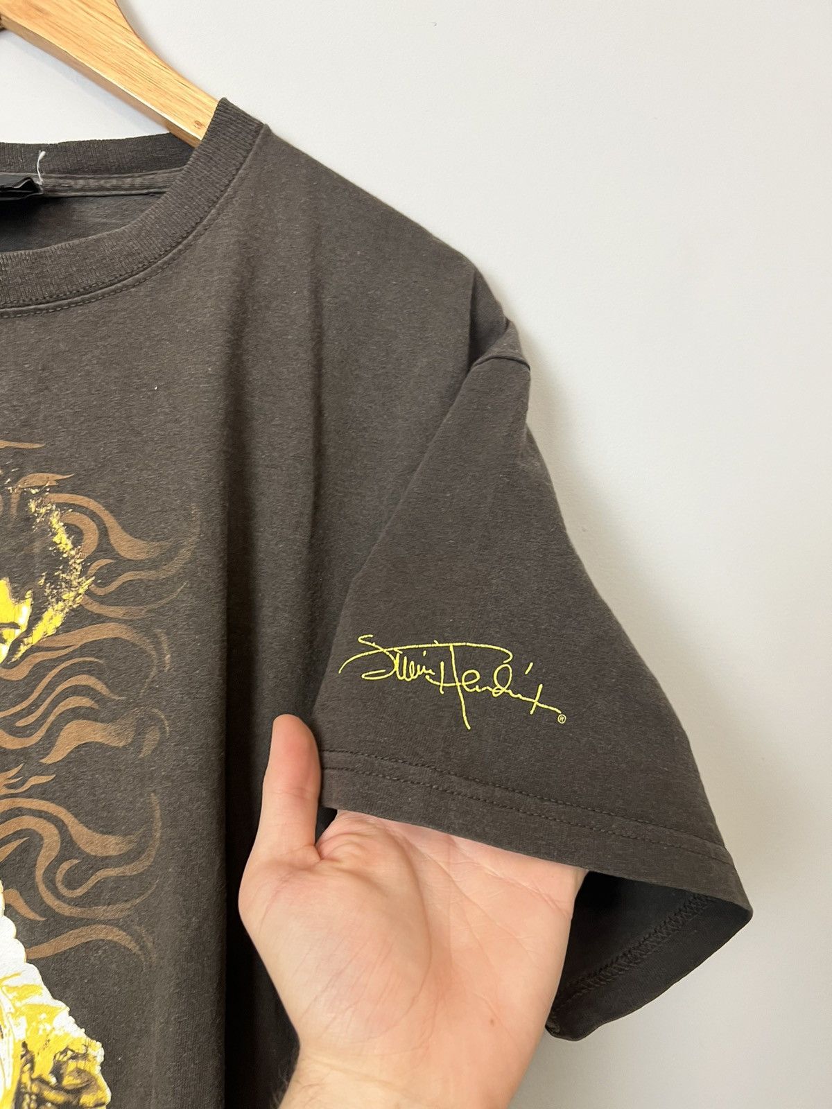 Band Tees Vintage 2004 Jimi Hendrix Ziom Band T Shirt Rare Size US L / EU 52-54 / 3 - 3 Thumbnail