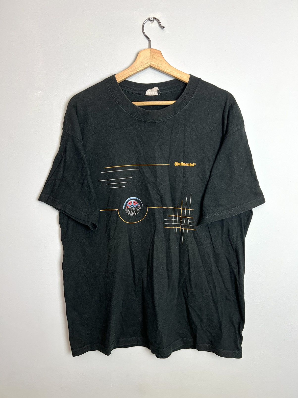 Vintage Rare Vintage 90s Continental Racing Car Tee Ferrari Size US XL / EU 56 / 4 - 1 Thumbnail