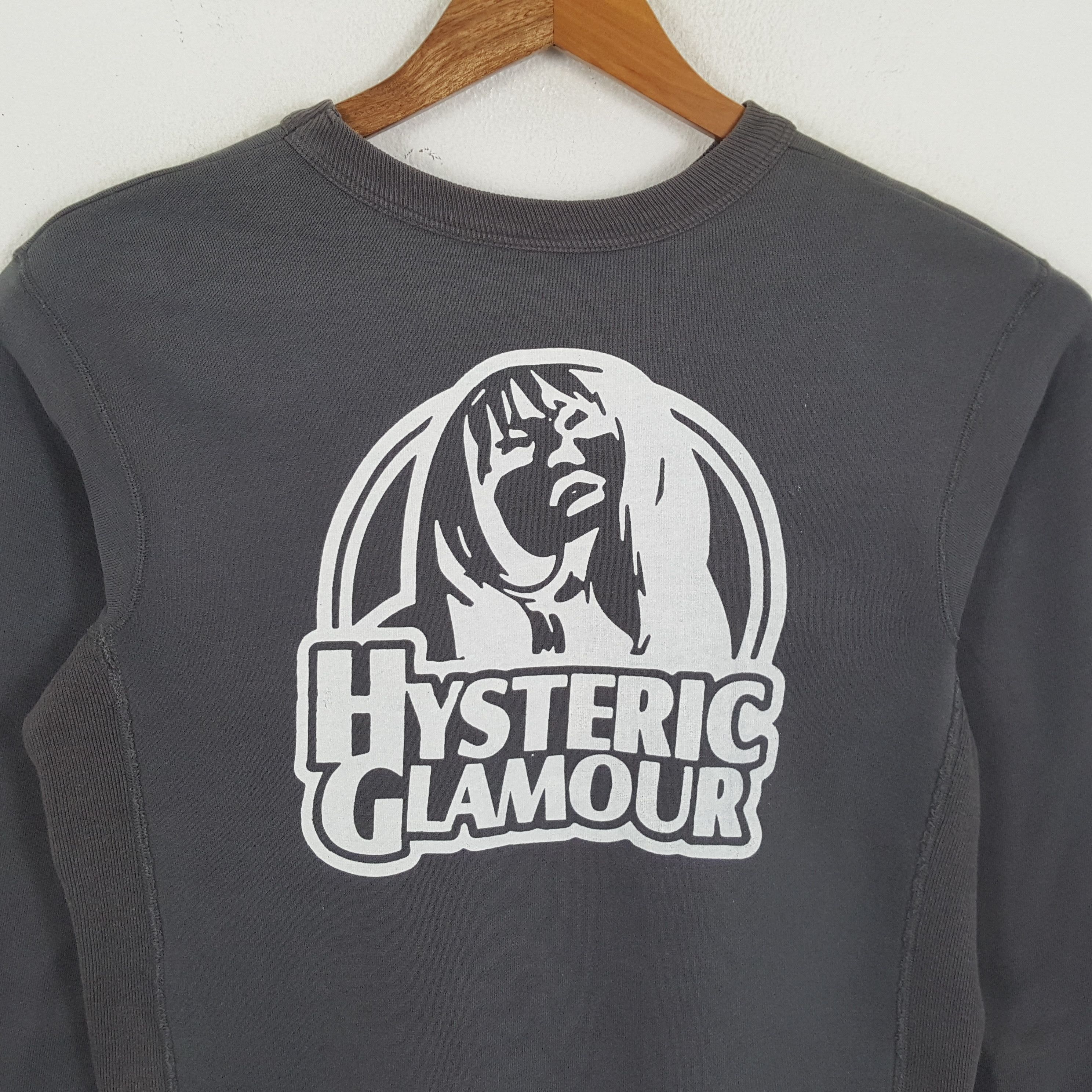 Hysteric Glamour × Japanese Brand × Vintage Vintage HYSTERIC GLAMOUR Japanese Brand Style Sweatshirts Size US M / EU 48-50 / 2 - 2 Thumbnail
