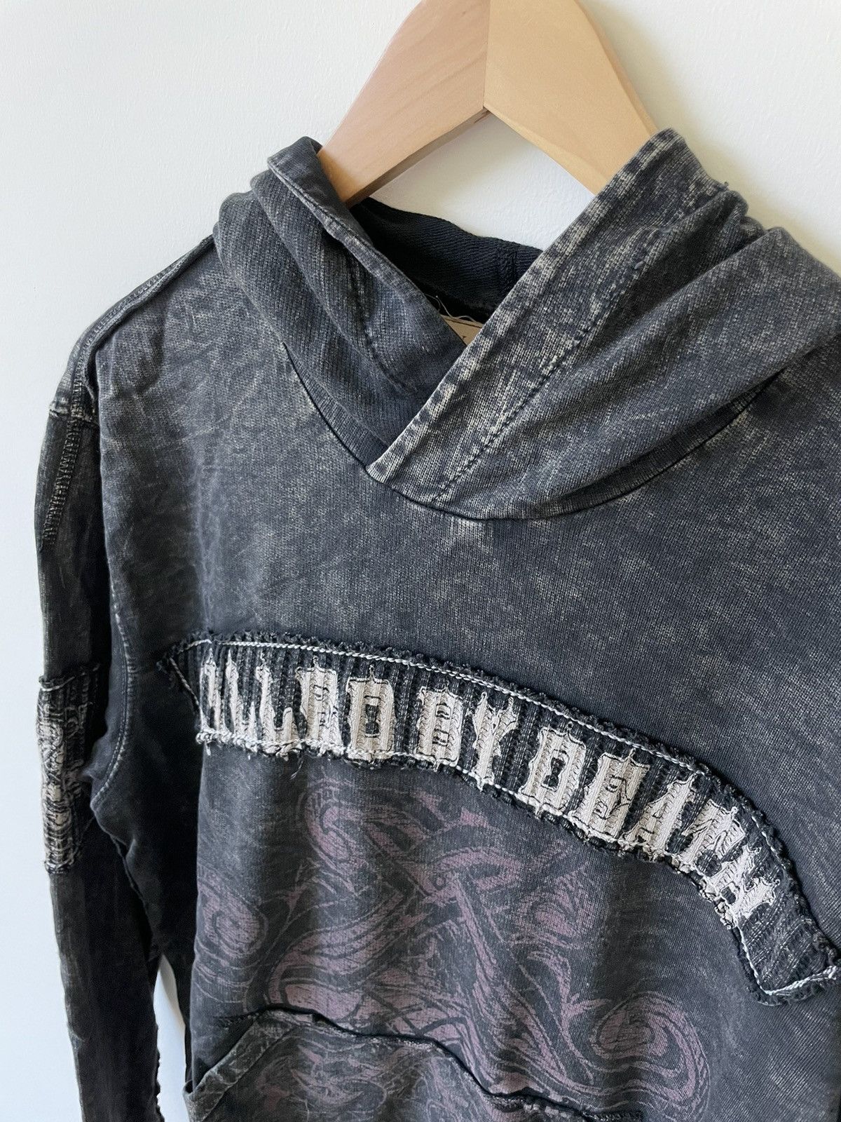 Affliction Salvage Killed by Death Vintage Hooded sweatshirt Size US M / EU 48-50 / 2 - 2 Thumbnail