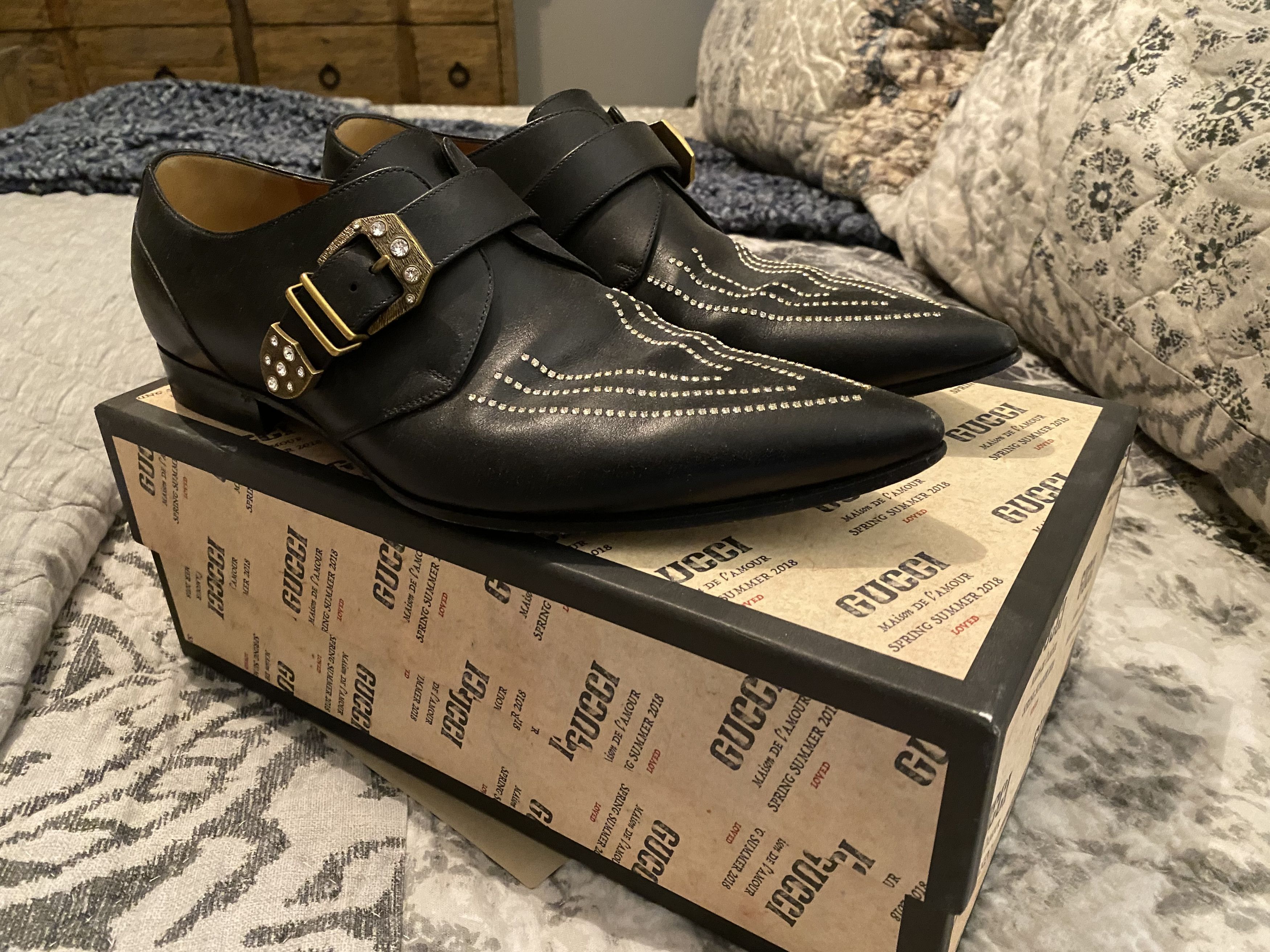 Gucci Gucci Cirano Lux Limited Edition. Size US 11.5 / EU 44-45 - 3 Thumbnail
