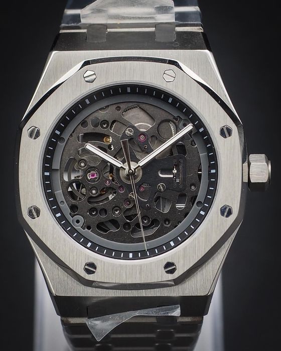 Seiko Seiko mod Royal oak Skeleton watch | Grailed