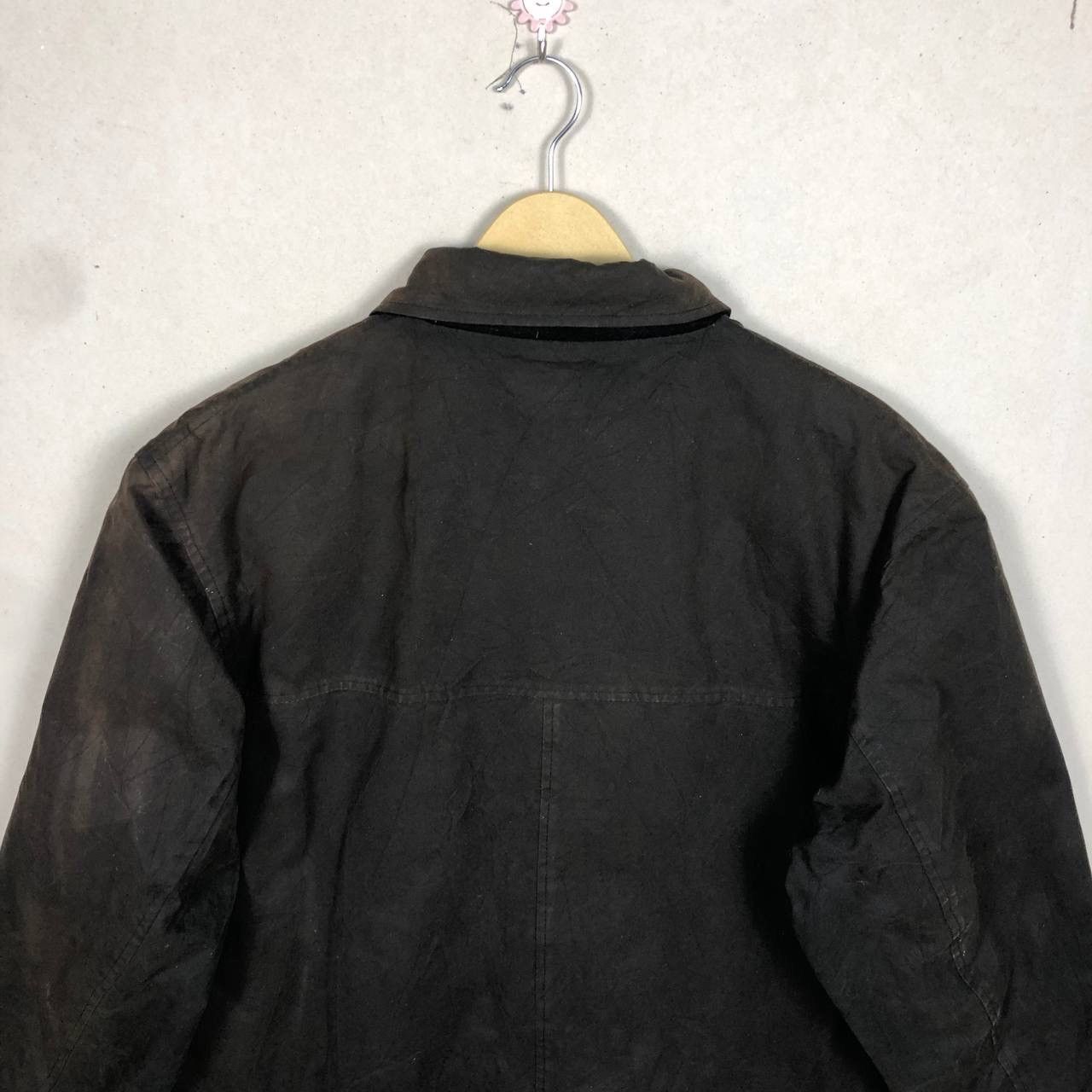 A.P.C. A.P.C Khaki Gabriel Waxed Cotton Jacket Sun Faded Workwear Size US L / EU 52-54 / 3 - 5 Thumbnail