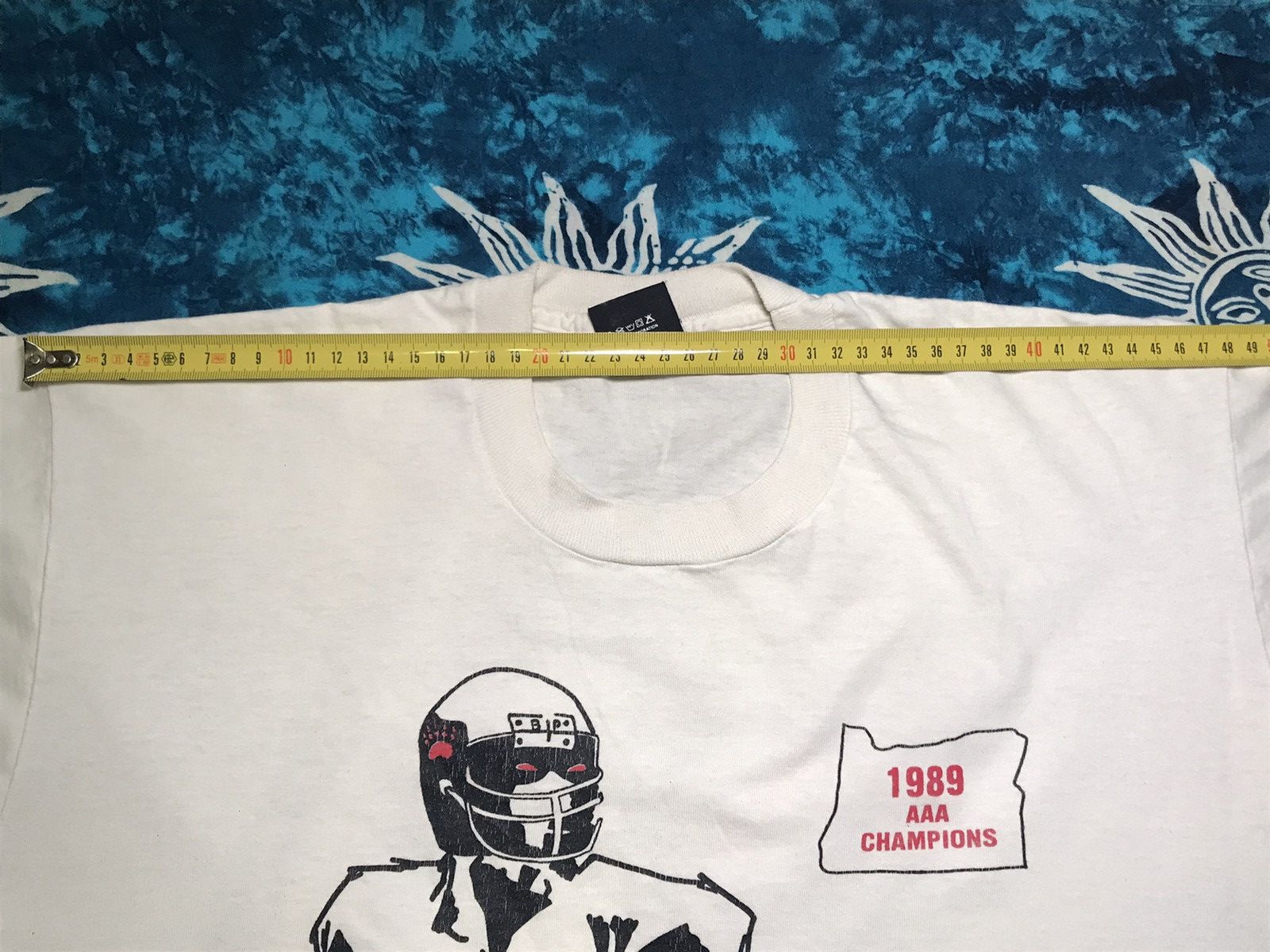 Band Tees Vintage 89s t-shirt Ashland State Champs American Football Size US M / EU 48-50 / 2 - 23 Thumbnail