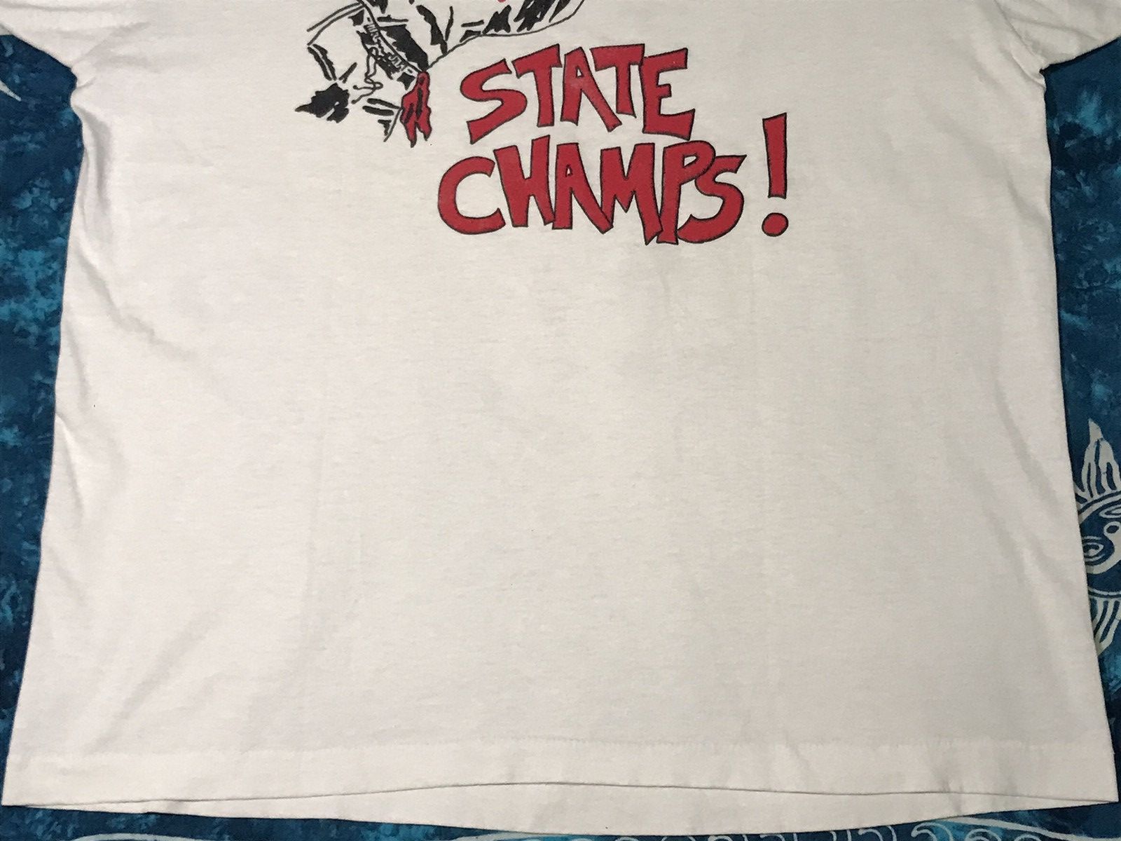 Band Tees Vintage 89s t-shirt Ashland State Champs American Football Size US M / EU 48-50 / 2 - 12 Thumbnail