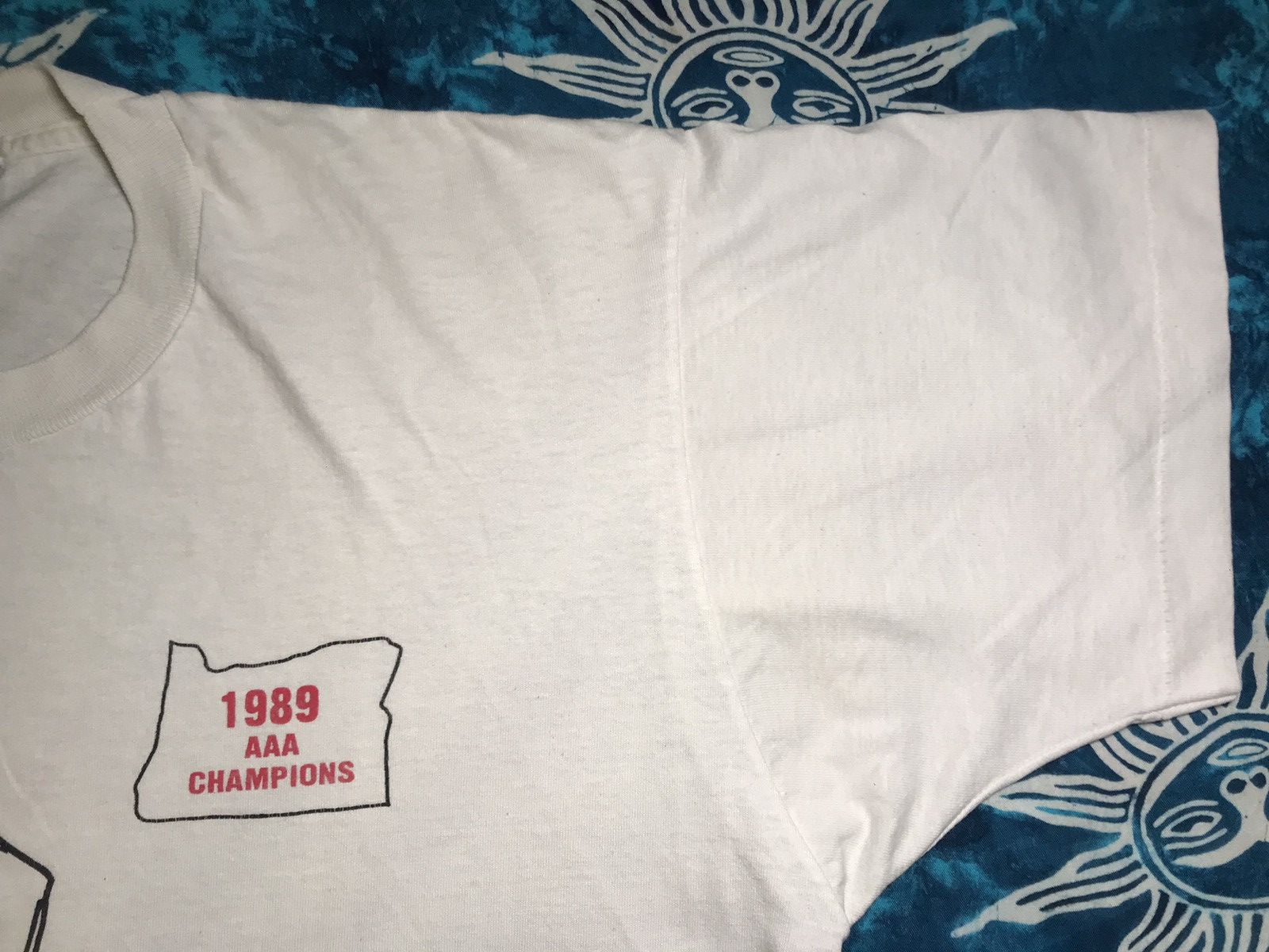 Band Tees Vintage 89s t-shirt Ashland State Champs American Football Size US M / EU 48-50 / 2 - 6 Thumbnail