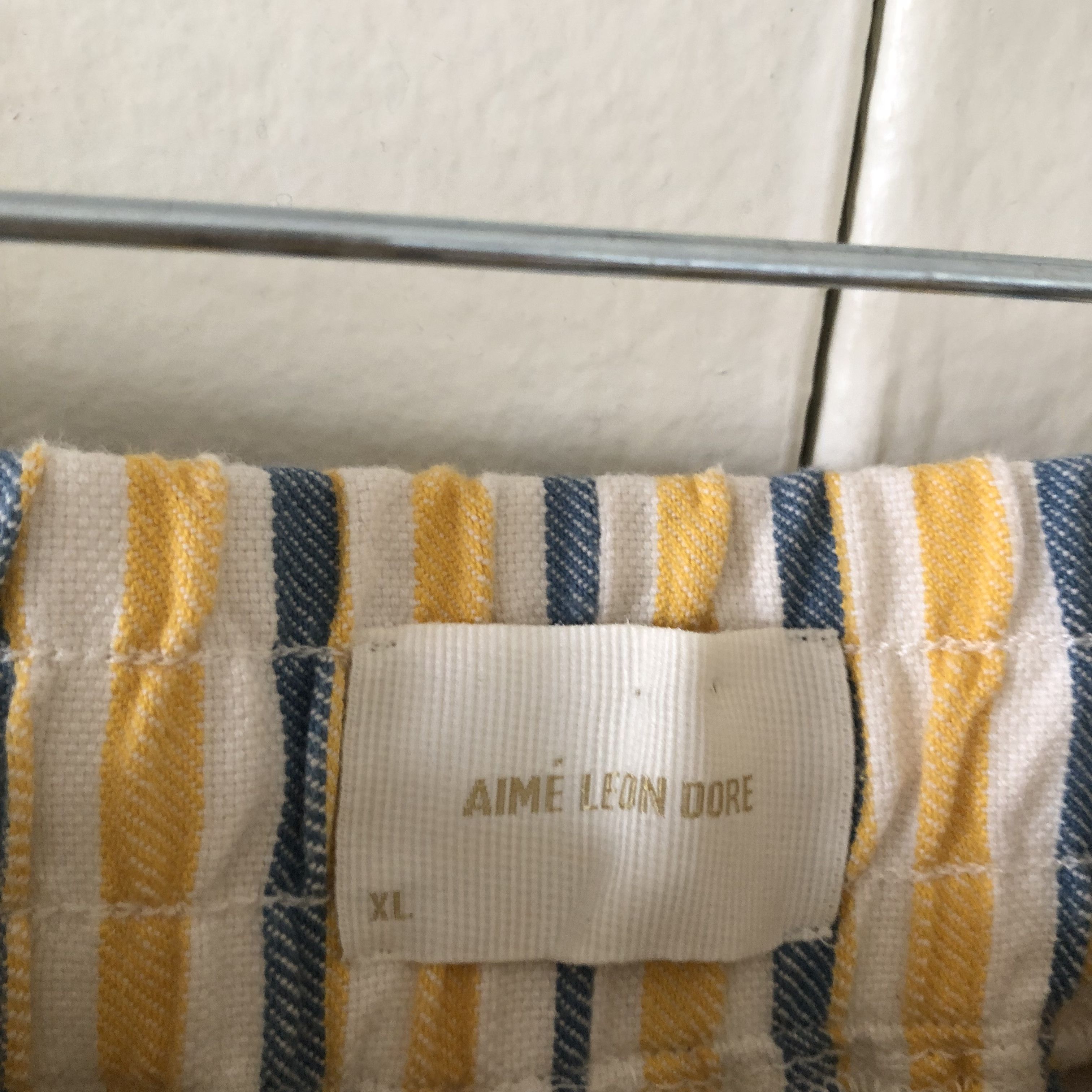 Aime Leon Dore Aime Leon Dore Multi Stripe Shorts Size US 36 / EU 52 - 3 Thumbnail