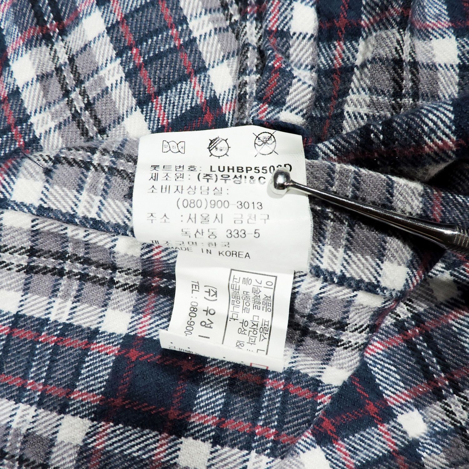 Lanvin Lanvin Collection Slim Fit Plaid Flannel Shirt Size US L / EU 52-54 / 3 - 5 Thumbnail