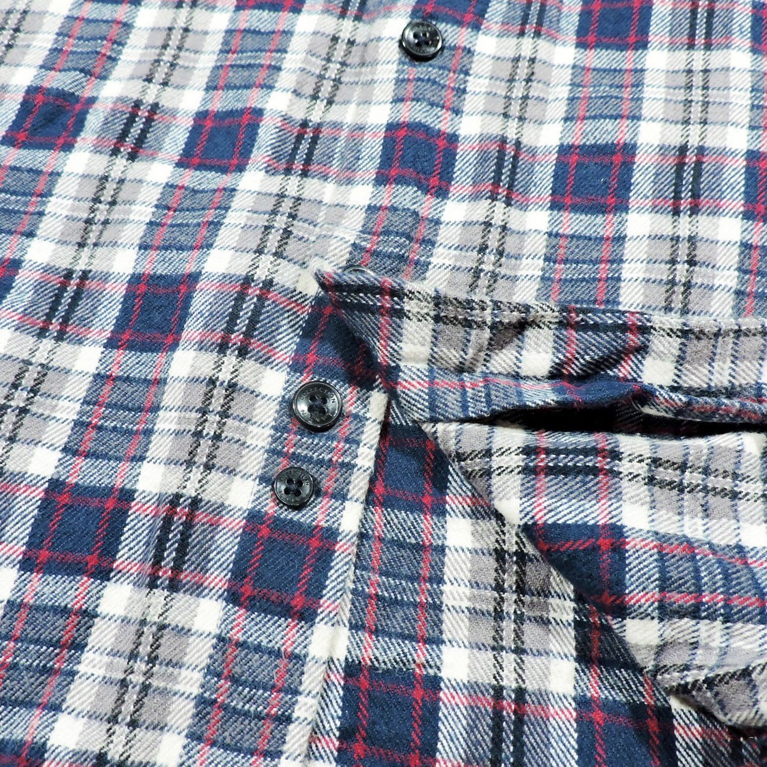 Lanvin Lanvin Collection Slim Fit Plaid Flannel Shirt Size US L / EU 52-54 / 3 - 9 Thumbnail