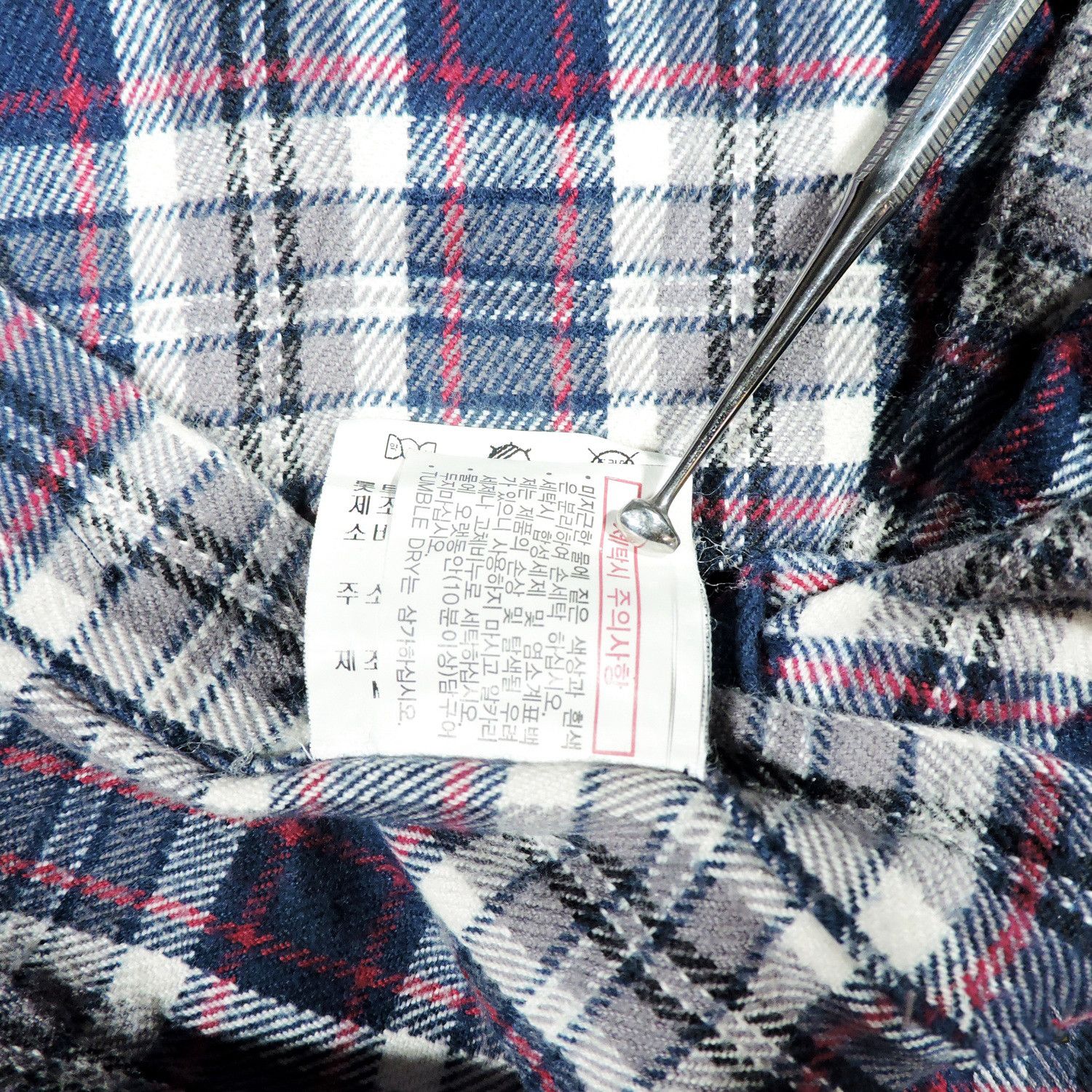 Lanvin Lanvin Collection Slim Fit Plaid Flannel Shirt Size US L / EU 52-54 / 3 - 6 Thumbnail