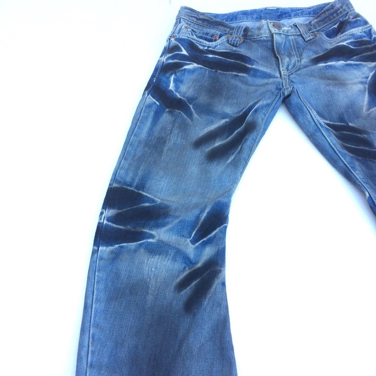 BUFFALO BOBS Flare🔥Buffalo Bobs GHOST CLAWMARKS CURVE LEG W28" Size US 28 / EU 44 - 4 Thumbnail