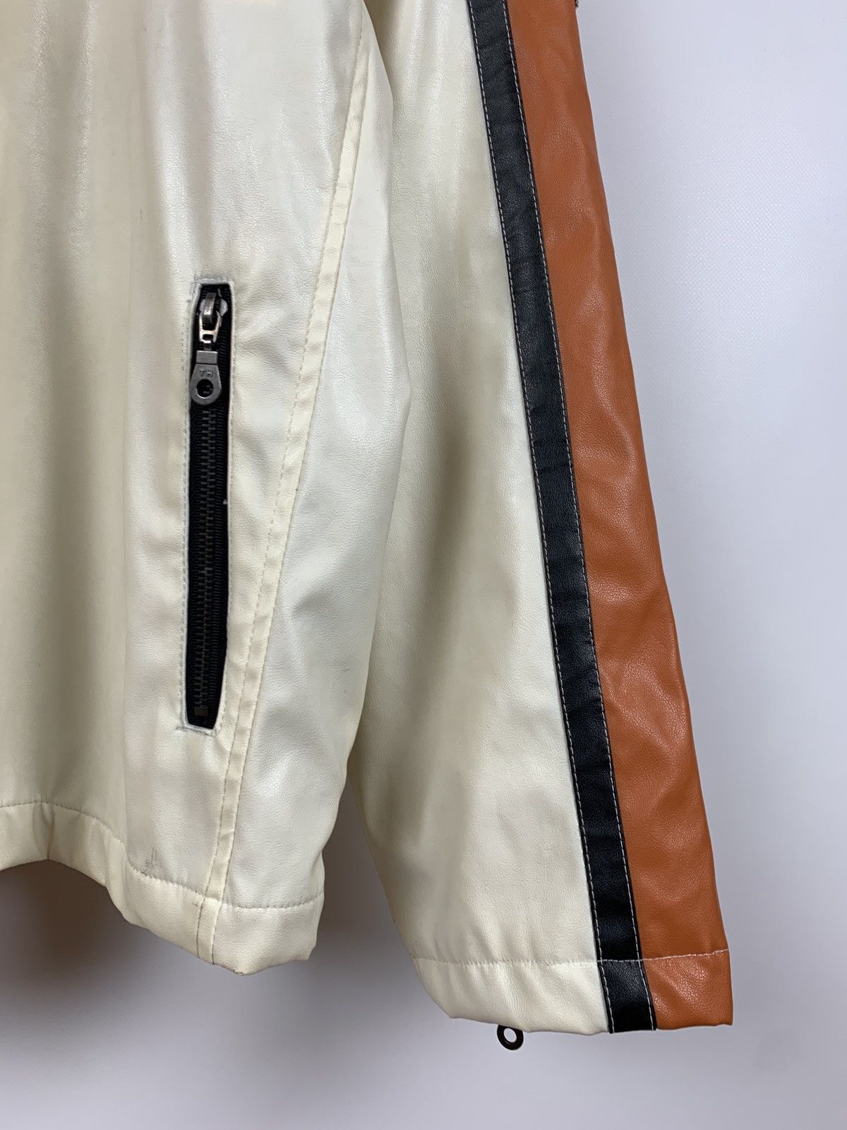 Vintage Vintage Speedway Monza Racing Moto Leather Jacket Size US XXL / EU 58 / 5 - 14 Thumbnail