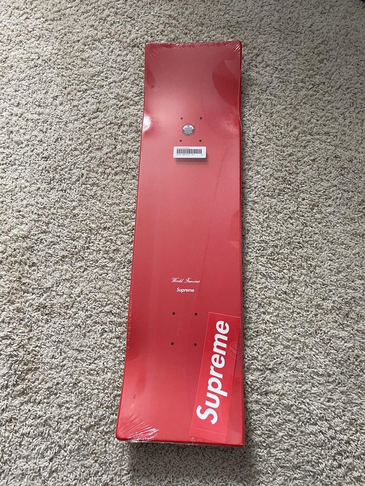 Supreme Uncut Box Logo Skateboard Deck Size ONE SIZE - 2 Thumbnail