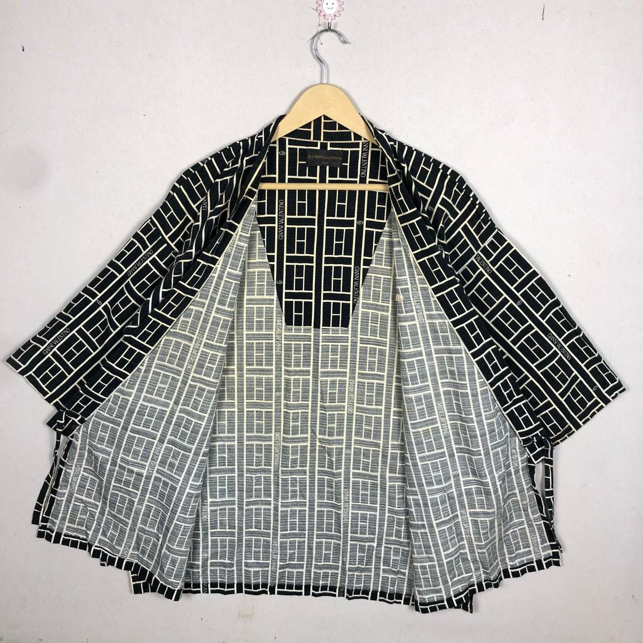 Other Vintage Gianni Valentino Monogram Kimono Pyjamas Size US L / EU 52-54 / 3 - 3 Thumbnail