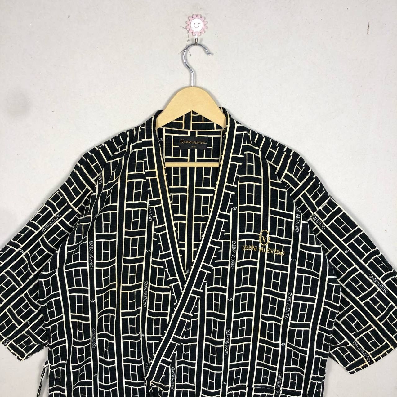 Other Vintage Gianni Valentino Monogram Kimono Pyjamas Size US L / EU 52-54 / 3 - 4 Thumbnail