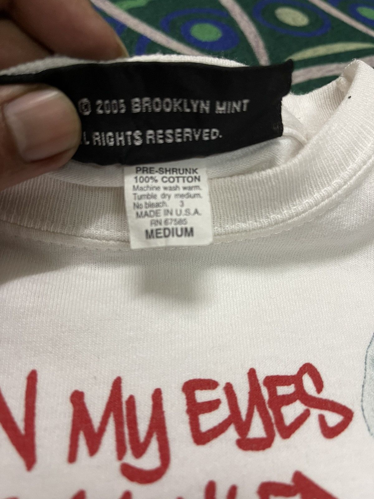 Rap Tees Notorios Big brooklyn mint Size US M / EU 48-50 / 2 - 4 Thumbnail