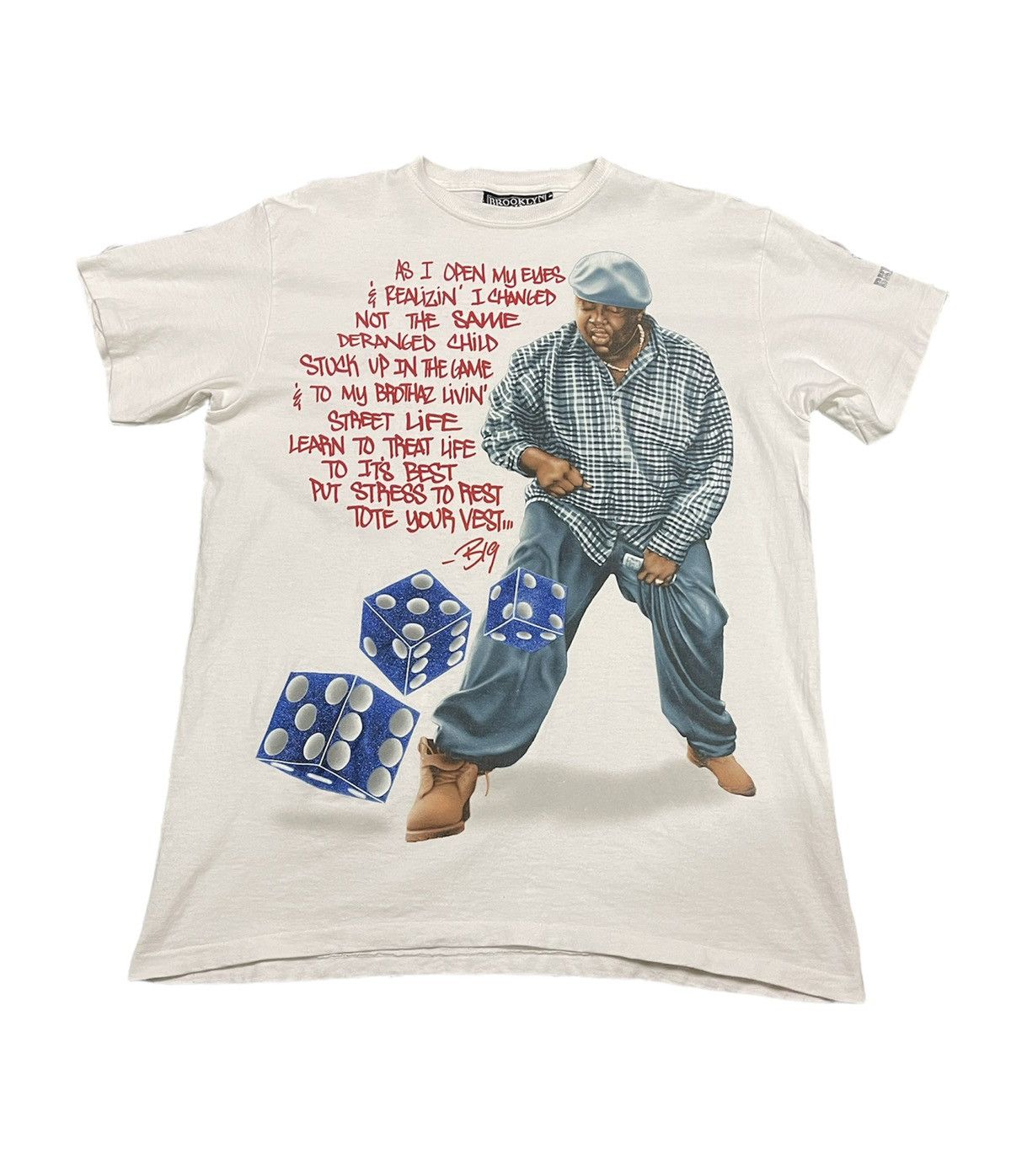 Rap Tees Notorios Big brooklyn mint Size US M / EU 48-50 / 2 - 1 Thumbnail