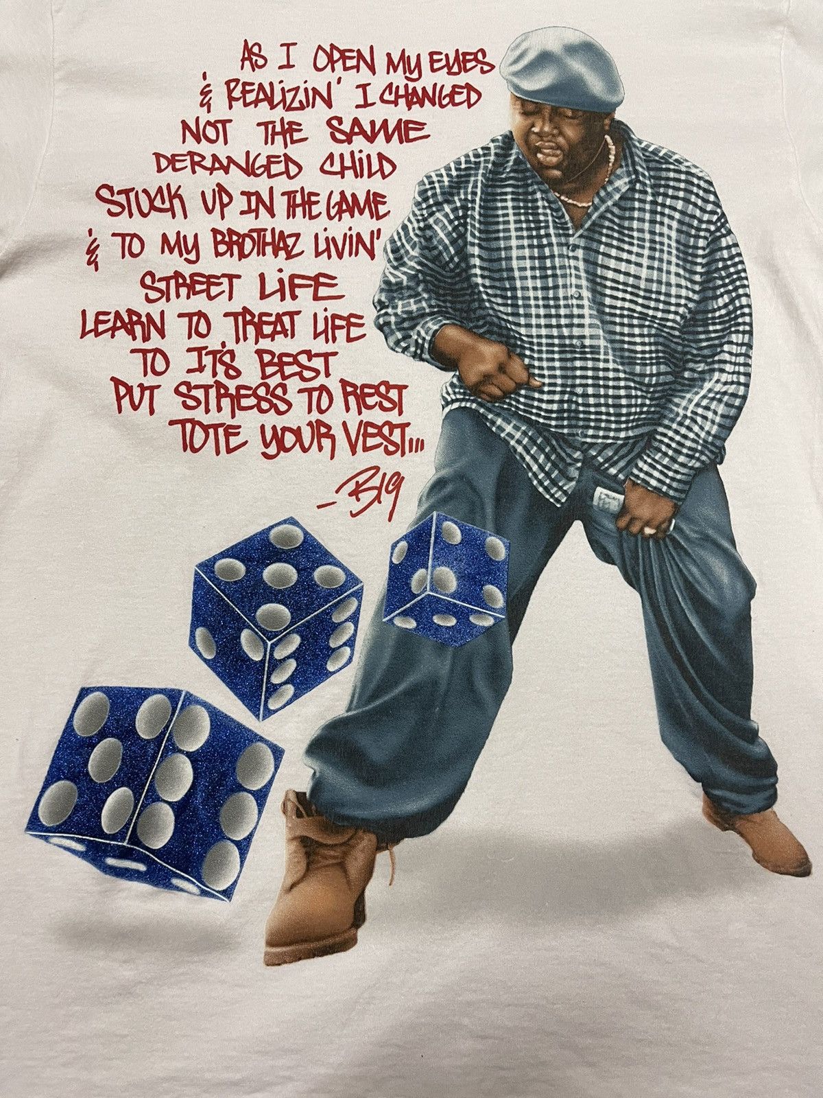 Rap Tees Notorios Big brooklyn mint Size US M / EU 48-50 / 2 - 7 Thumbnail
