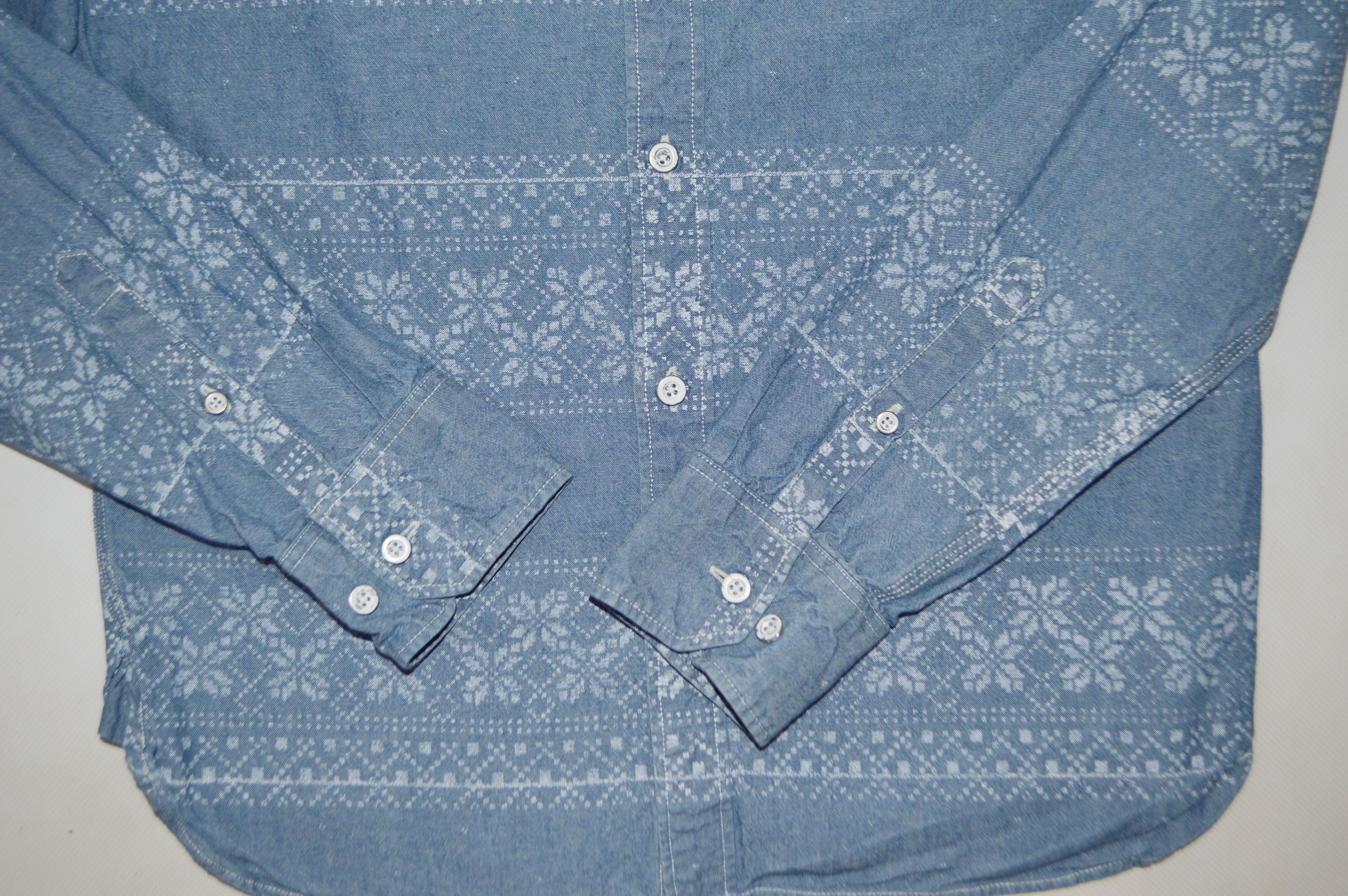 Allsaints AllSaints Oslo Chambray Cotton Shirt Size M Size US M / EU 48-50 / 2 - 5 Thumbnail
