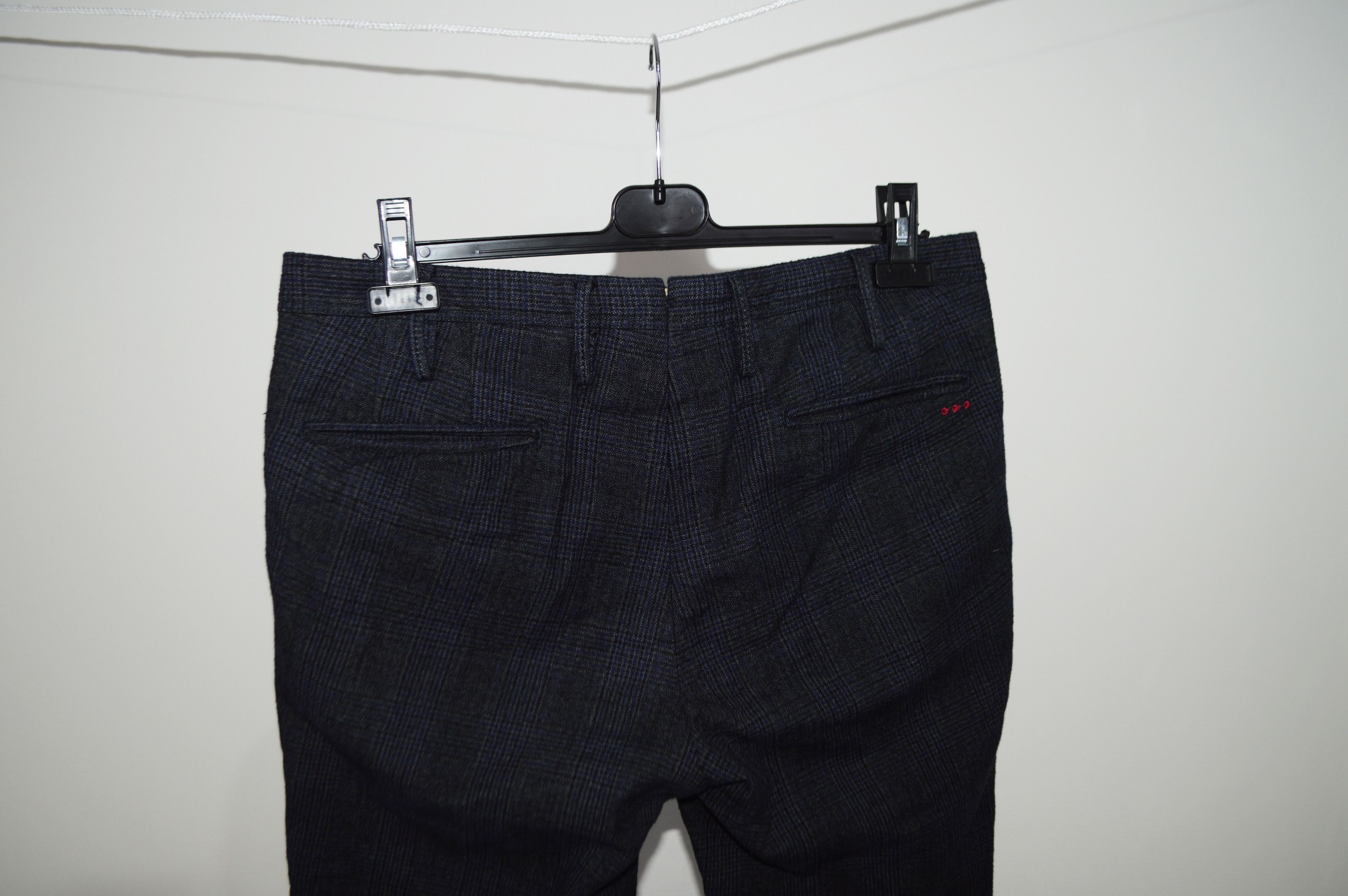 PT Torino PT01 Worn Out Elegance Textured Cotton Trousers Size US 35 - 5 Thumbnail