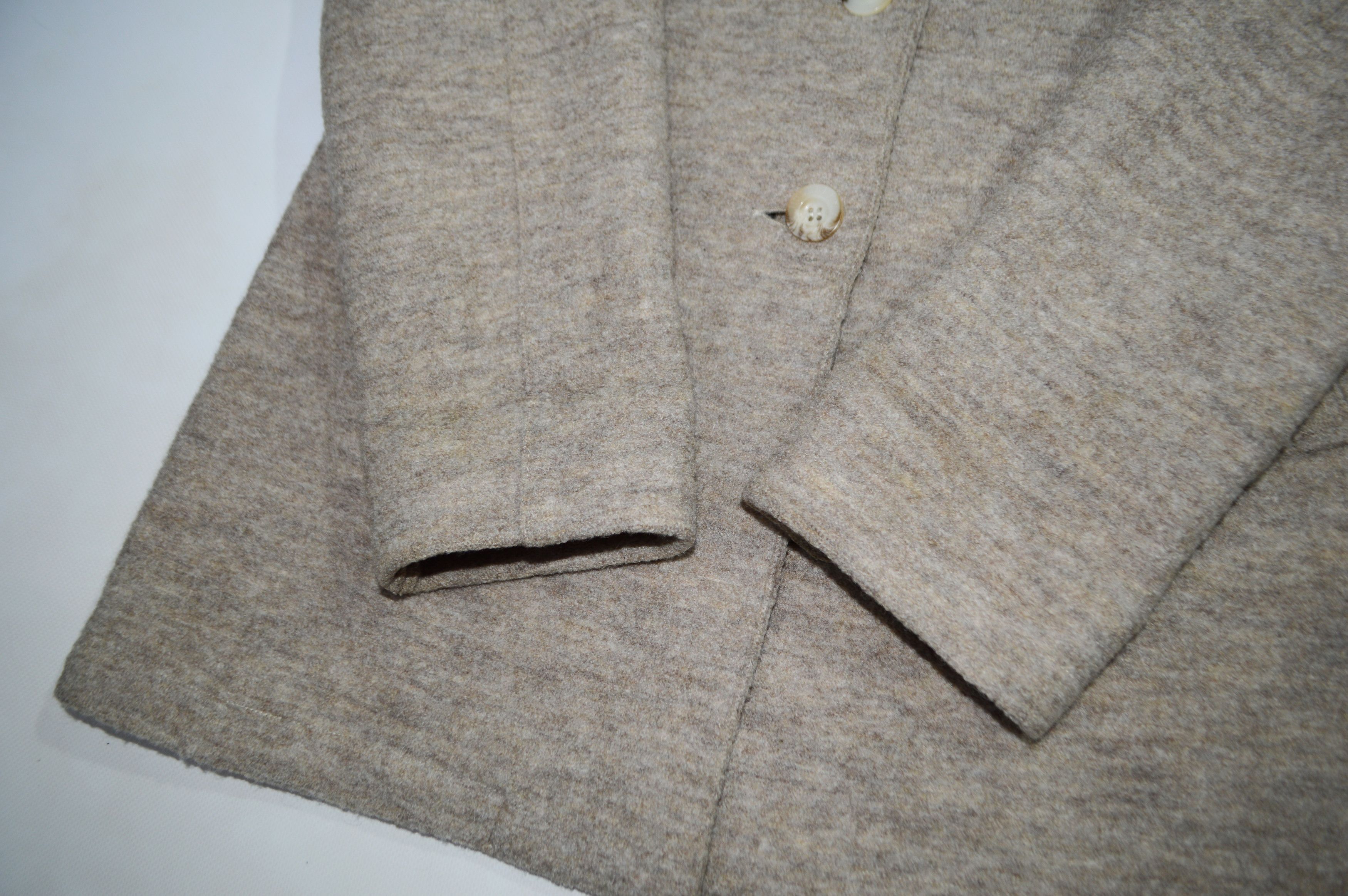 Mulberry Mulberry Beige Wool Coat Size 10 Size L / US 10 / IT 46 - 6 Thumbnail