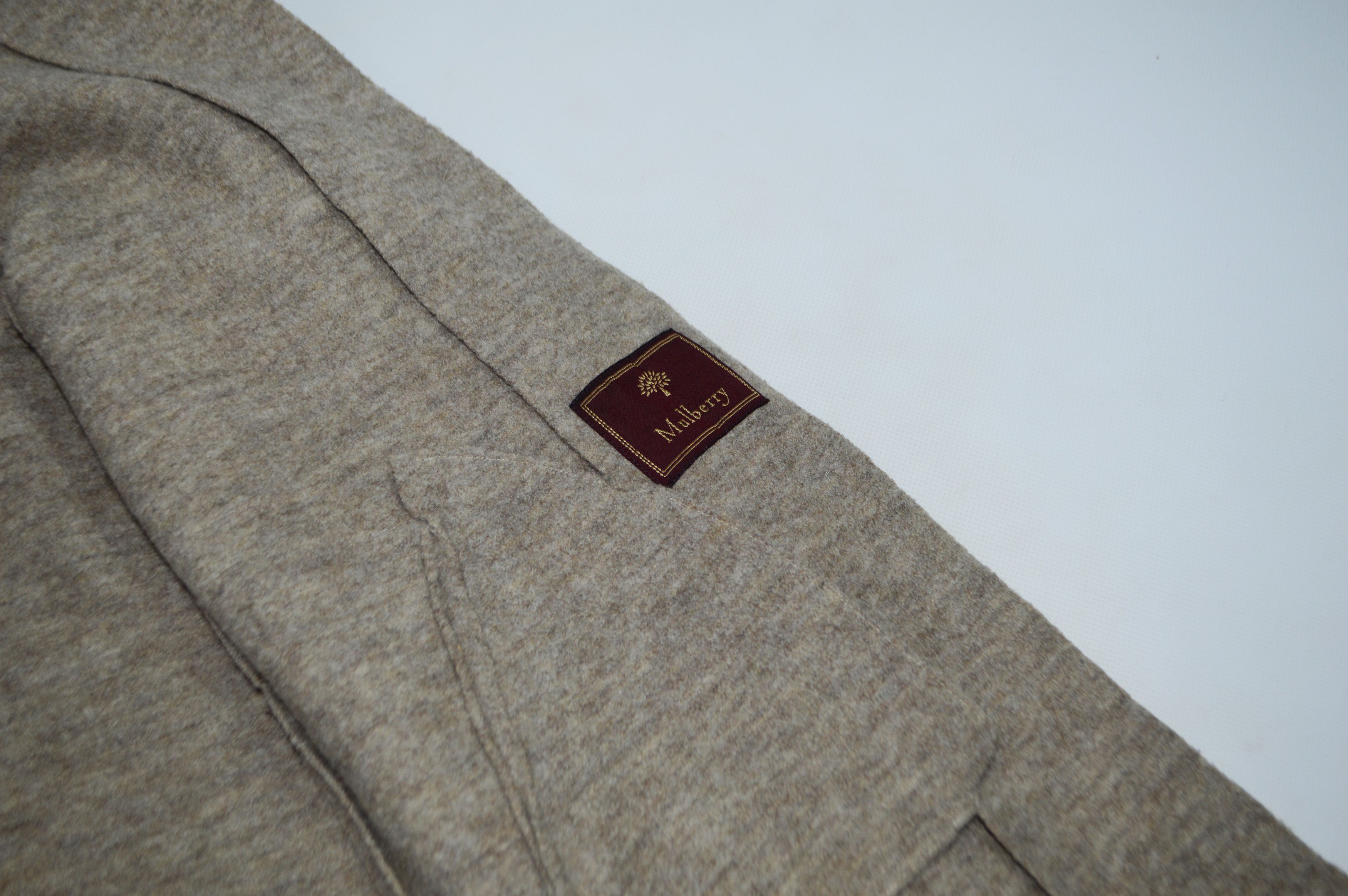 Mulberry Mulberry Beige Wool Coat Size 10 Size L / US 10 / IT 46 - 8 Thumbnail