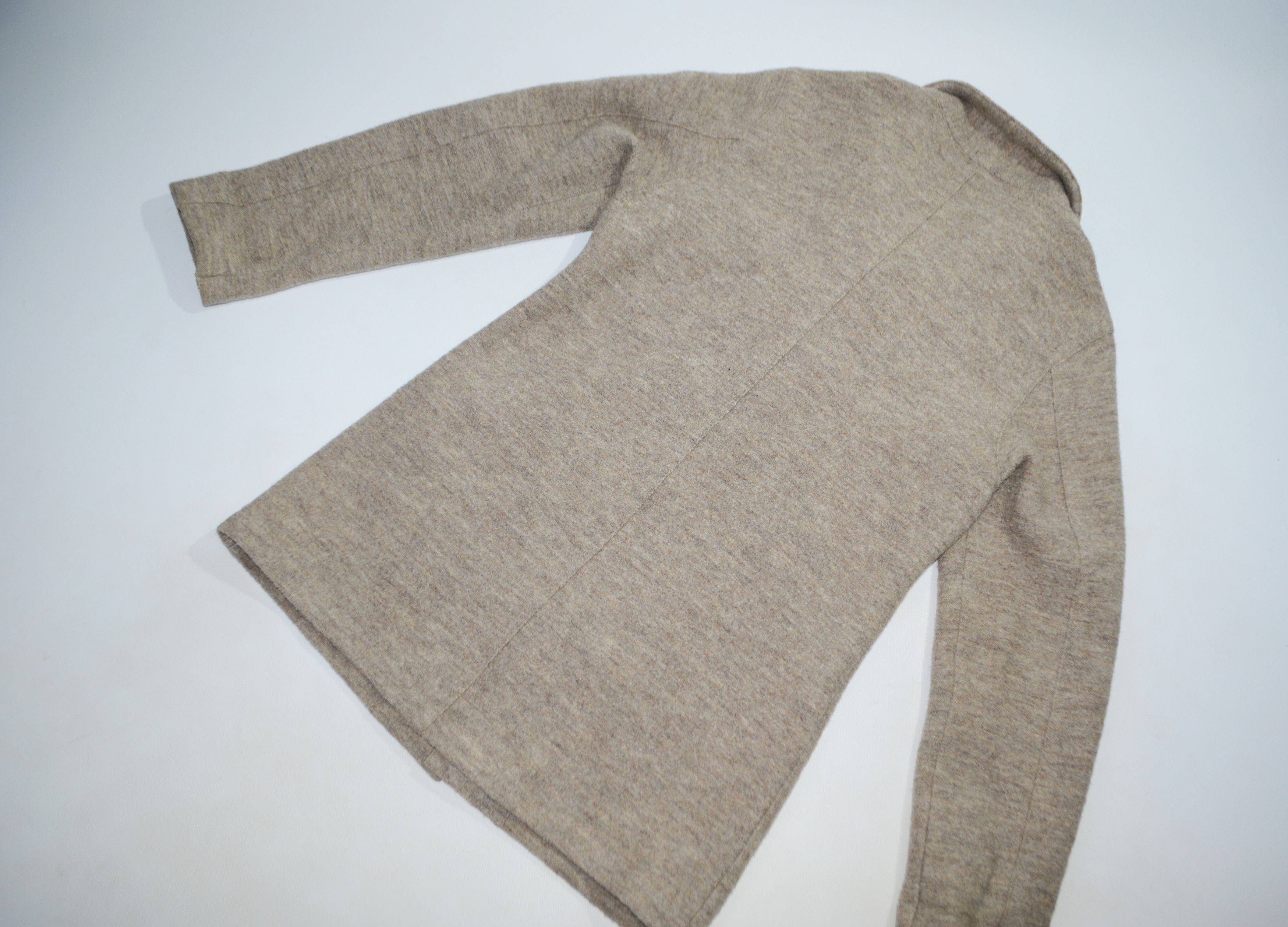 Mulberry Mulberry Beige Wool Coat Size 10 Size L / US 10 / IT 46 - 9 Thumbnail