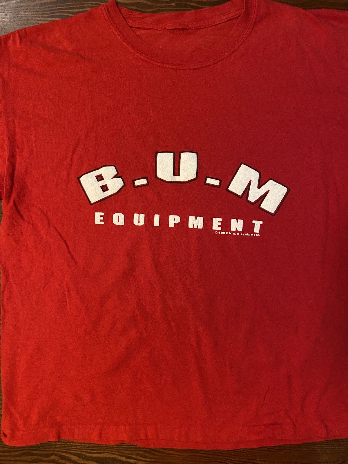 B.U.M Equipment Vintage ‘92 BUM Equipment Single Stitch Tee Size US XL / EU 56 / 4 - 4 Thumbnail
