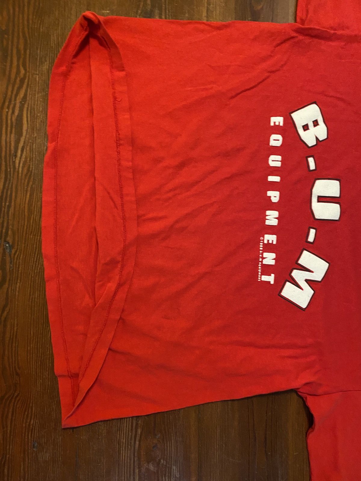 B.U.M Equipment Vintage ‘92 BUM Equipment Single Stitch Tee Size US XL / EU 56 / 4 - 9 Thumbnail