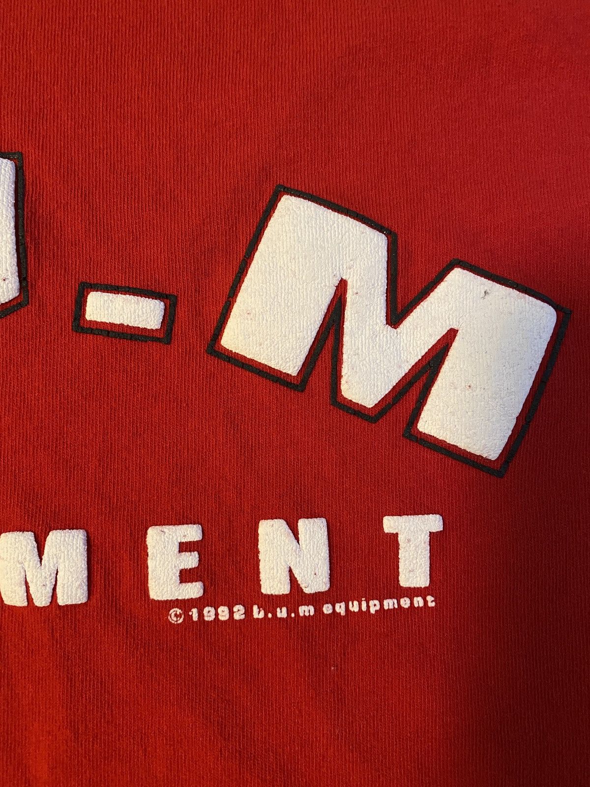 B.U.M Equipment Vintage ‘92 BUM Equipment Single Stitch Tee Size US XL / EU 56 / 4 - 7 Thumbnail
