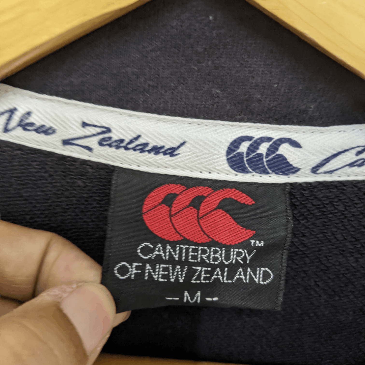 Canterbury of New Zealand CANTERBURY OF NEW ZEALAND Striped Polo Jumper Sweatshirt Size US M / EU 48-50 / 2 - 9 Thumbnail