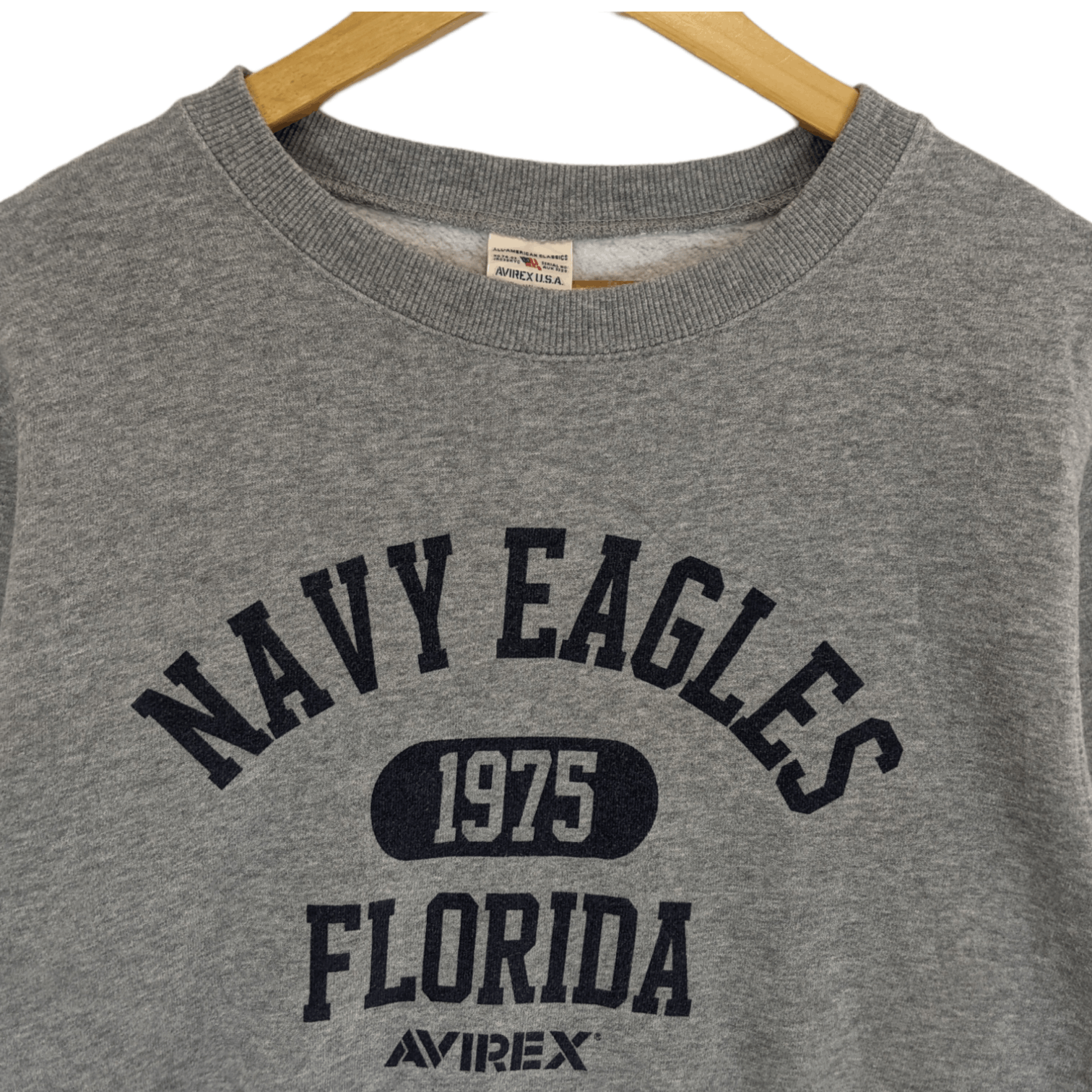 Avirex AVIREX USA Navy Eagles Florida Jumper Sweatshirt Size US L / EU 52-54 / 3 - 4 Thumbnail