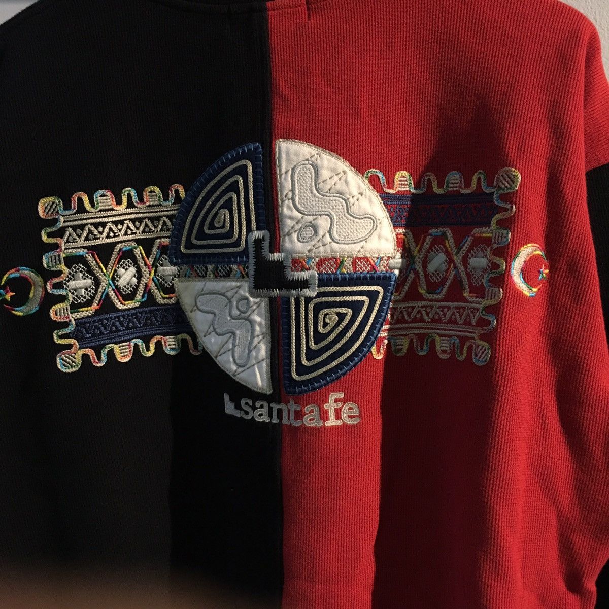 Japanese Brand × Vintage ❗️LAST DROP❗️Santa Fe Embroided Sweatshirt Size US L / EU 52-54 / 3 - 3 Thumbnail
