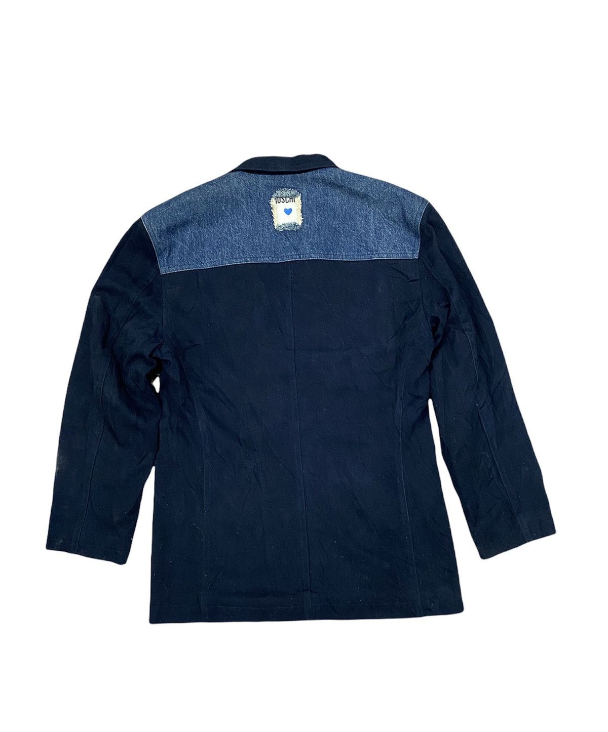 Moschino Moschino Playing Card lining denim jacket Size US M / EU 48-50 / 2 - 3 Thumbnail