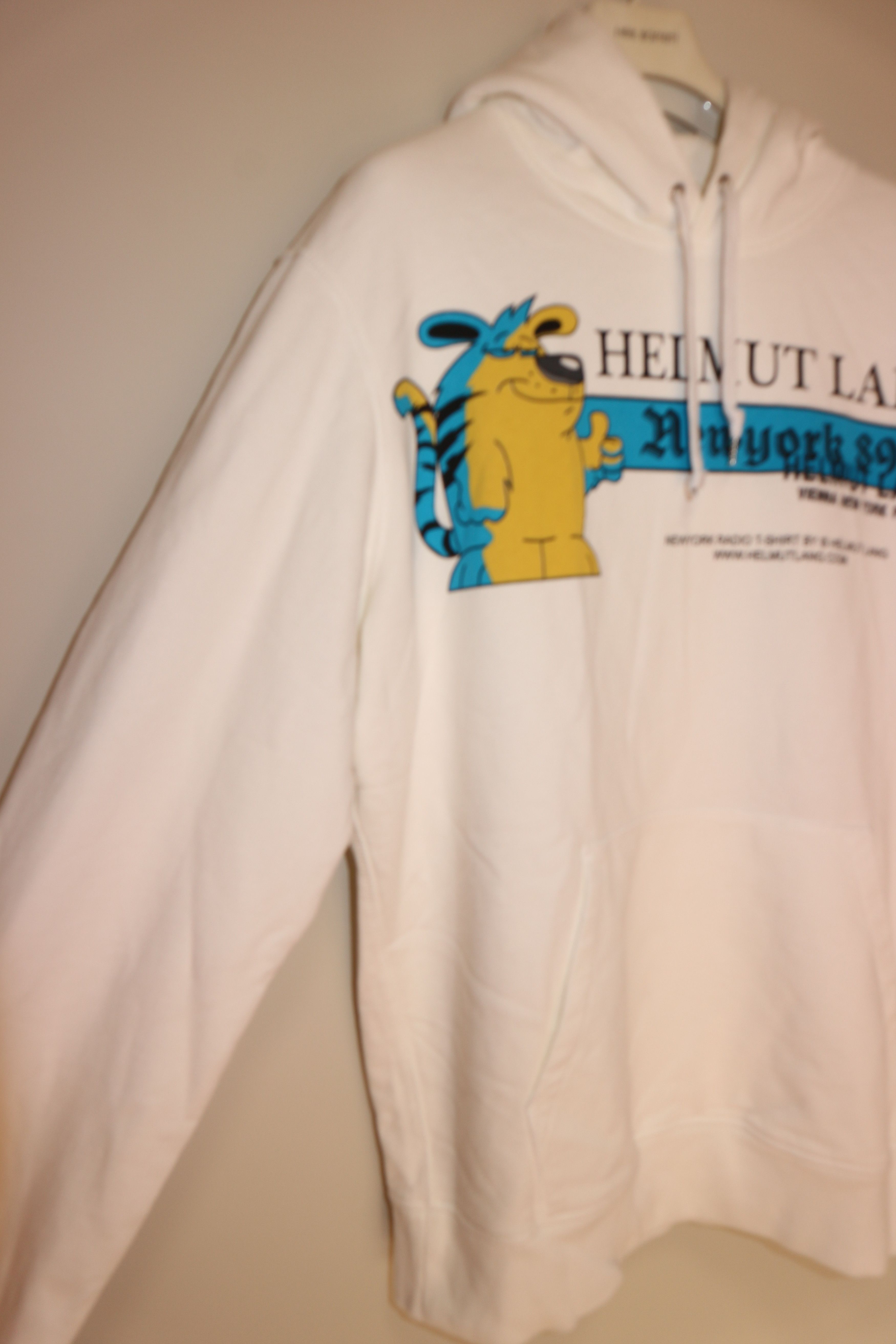 Helmut Lang Logo print hoodie Size US XL / EU 56 / 4 - 5 Thumbnail