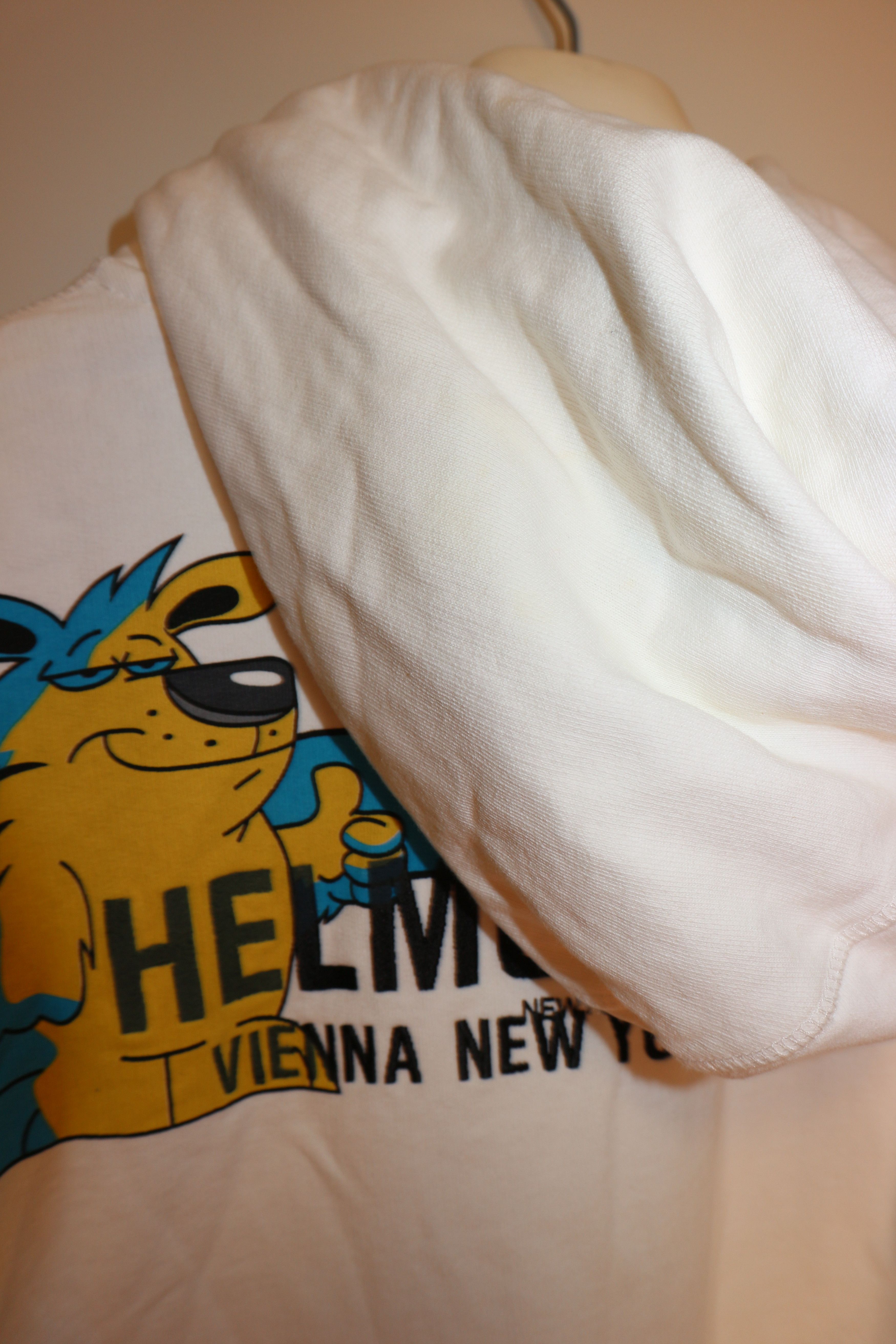 Helmut Lang Logo print hoodie Size US XL / EU 56 / 4 - 7 Thumbnail