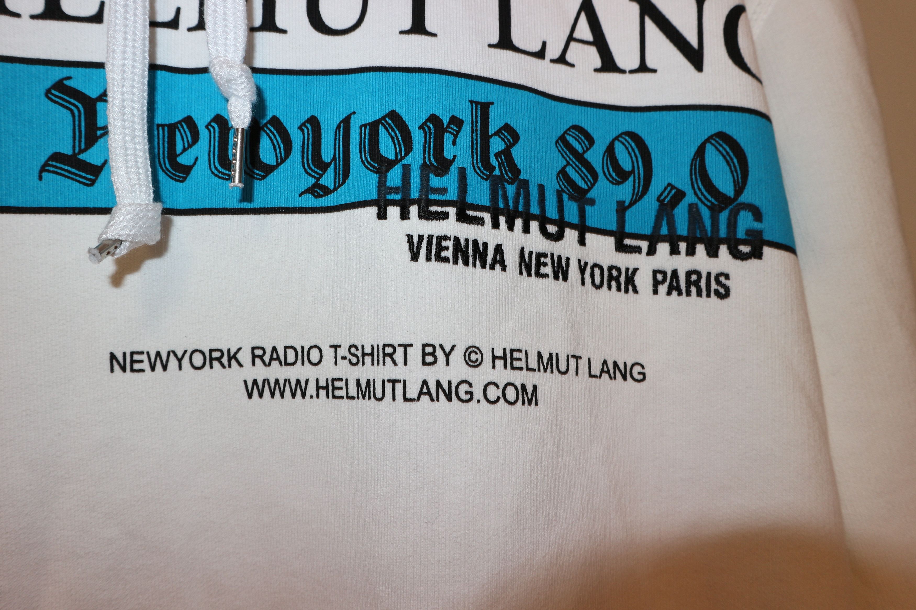 Helmut Lang Logo print hoodie Size US XL / EU 56 / 4 - 4 Thumbnail