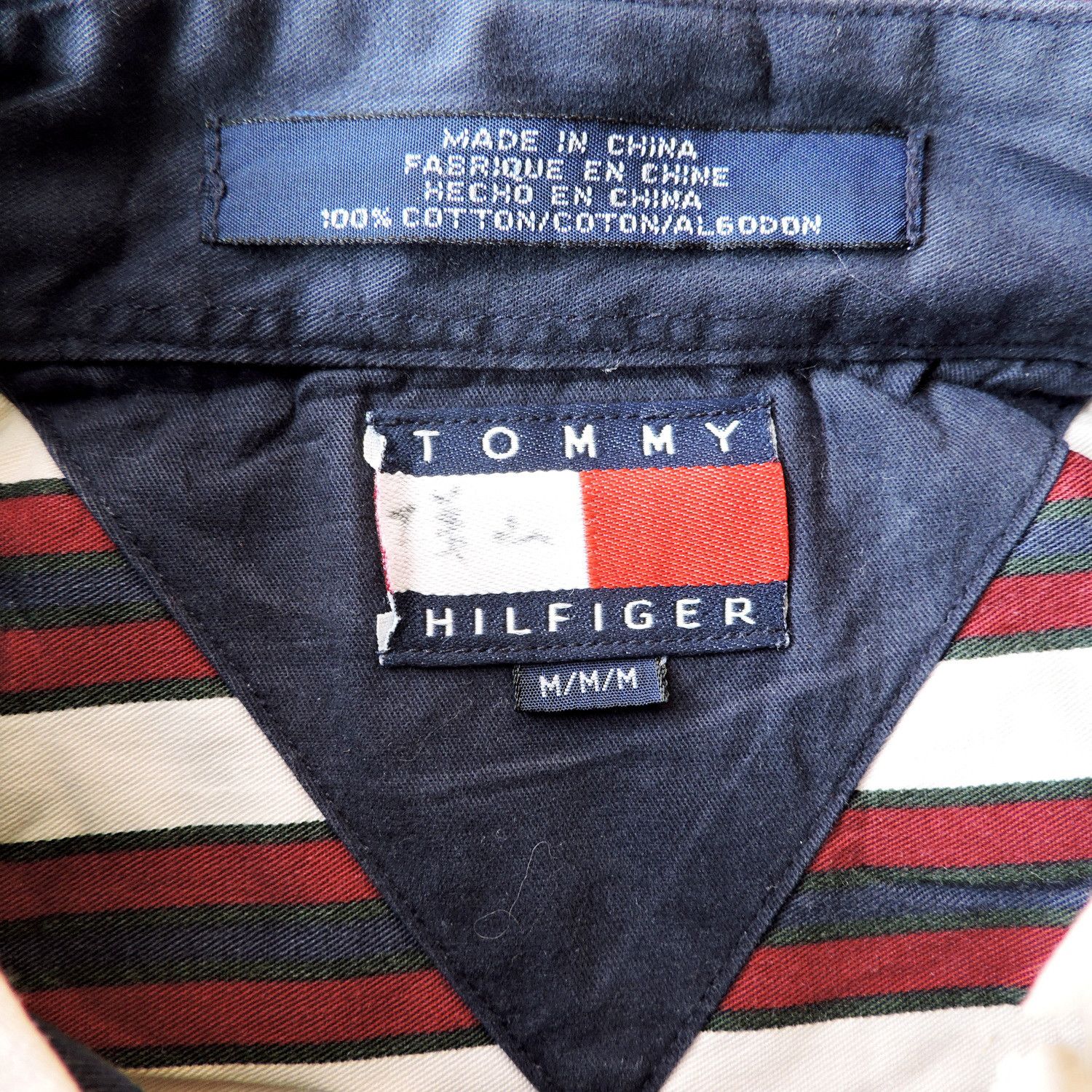 Tommy Hilfiger Tommy Hilfiger Striped Long Sleeve Shirt Size US M / EU 48-50 / 2 - 2 Thumbnail