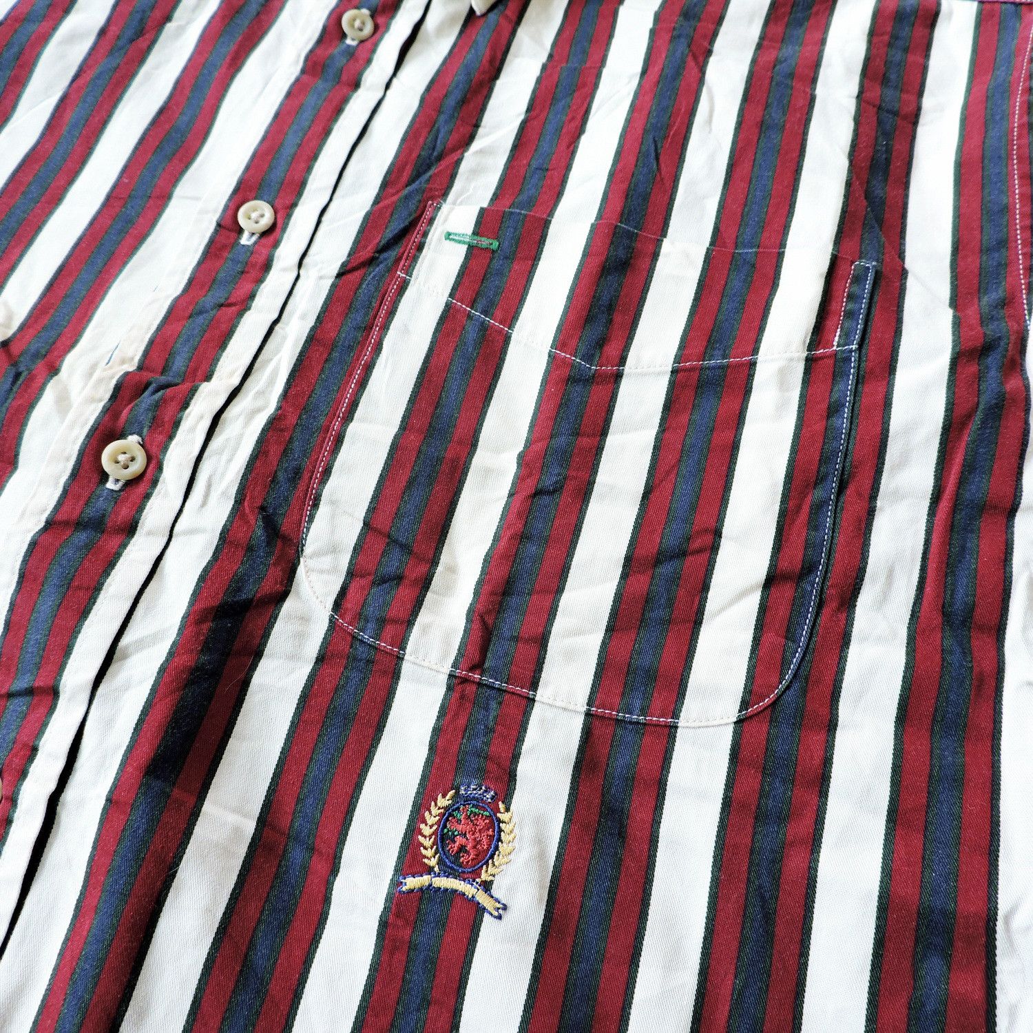 Tommy Hilfiger Tommy Hilfiger Striped Long Sleeve Shirt Size US M / EU 48-50 / 2 - 6 Thumbnail