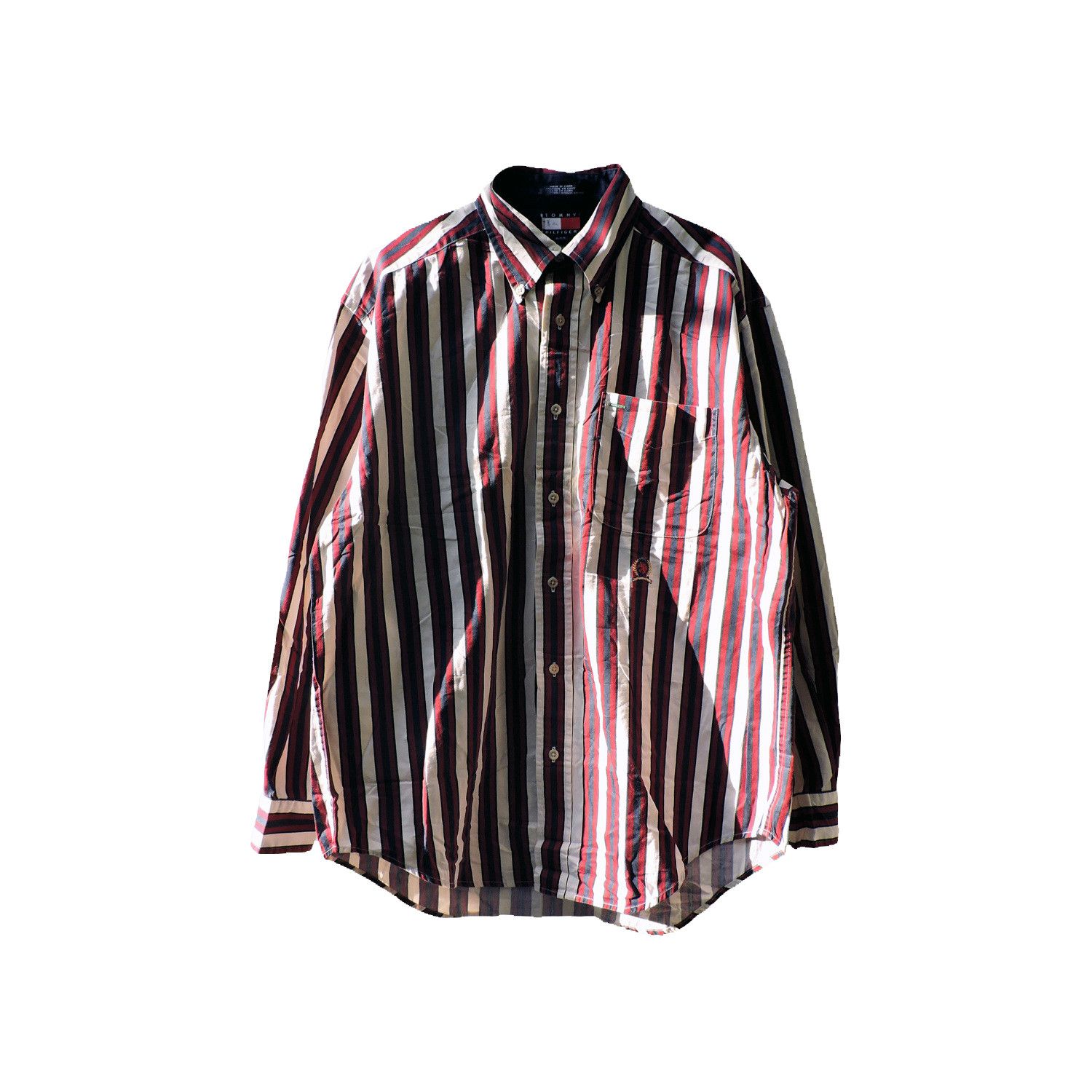 Tommy Hilfiger Tommy Hilfiger Striped Long Sleeve Shirt Size US M / EU 48-50 / 2 - 1 Thumbnail