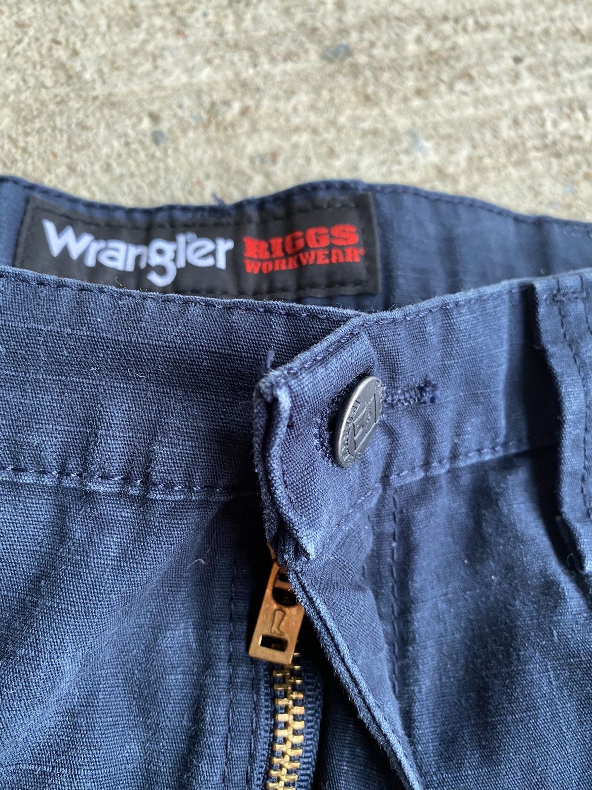 Vintage × Wrangler Vintage Wrangler Riggs Double Knee Cargo Pants Size US 36 / EU 52 - 3 Thumbnail