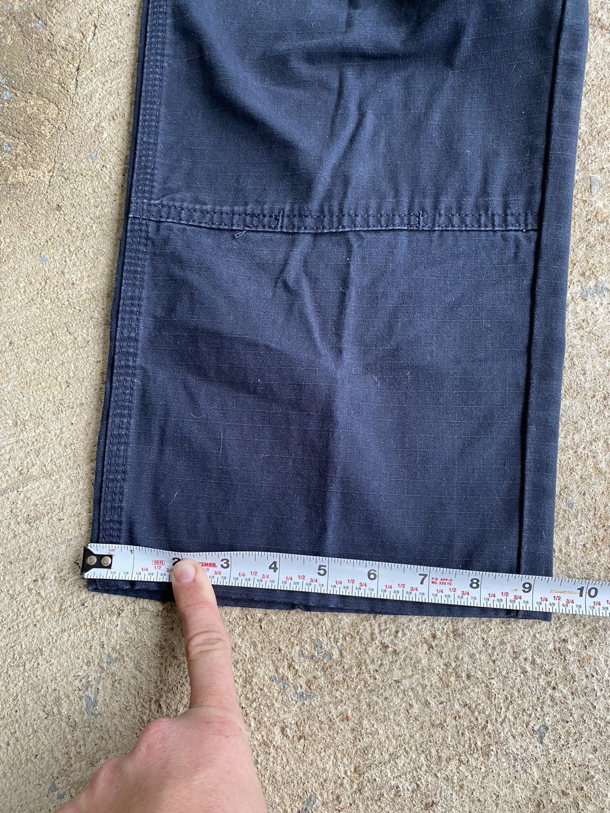 Vintage × Wrangler Vintage Wrangler Riggs Double Knee Cargo Pants Size US 36 / EU 52 - 10 Thumbnail